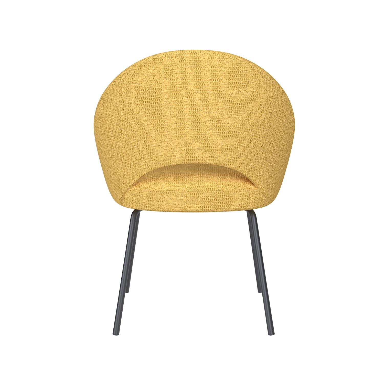 Erleben Sie den Mick 4 Metal Legs Stuhl von White Label Living – eine harmonische Verbindung aus modernem Design, Komfort und vielfältigen Farboptionen.