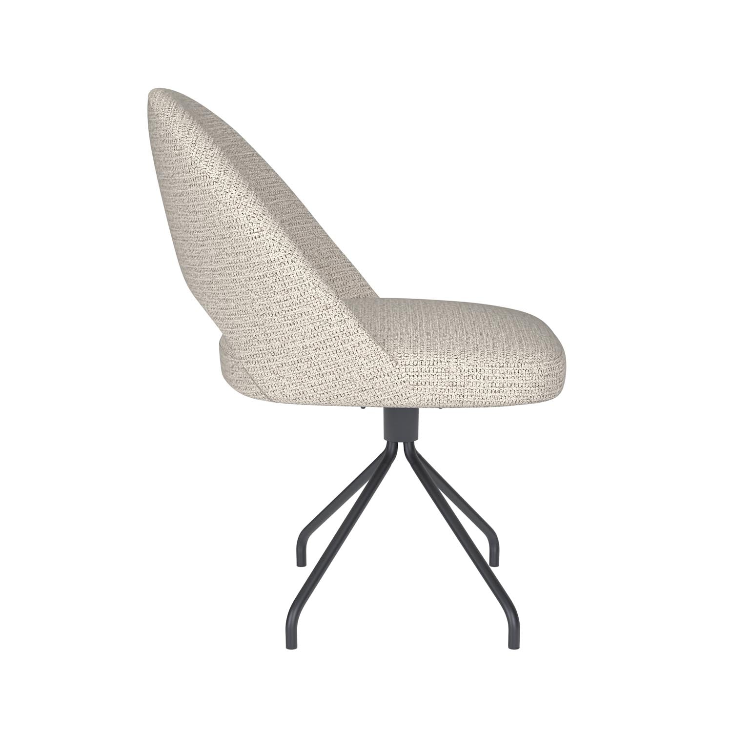 Erleben Sie den Mick Spider Swivel Stuhl von White Label Living – ein elegantes, komfortables Designhighlight für jedes Zuhause oder Büro.
