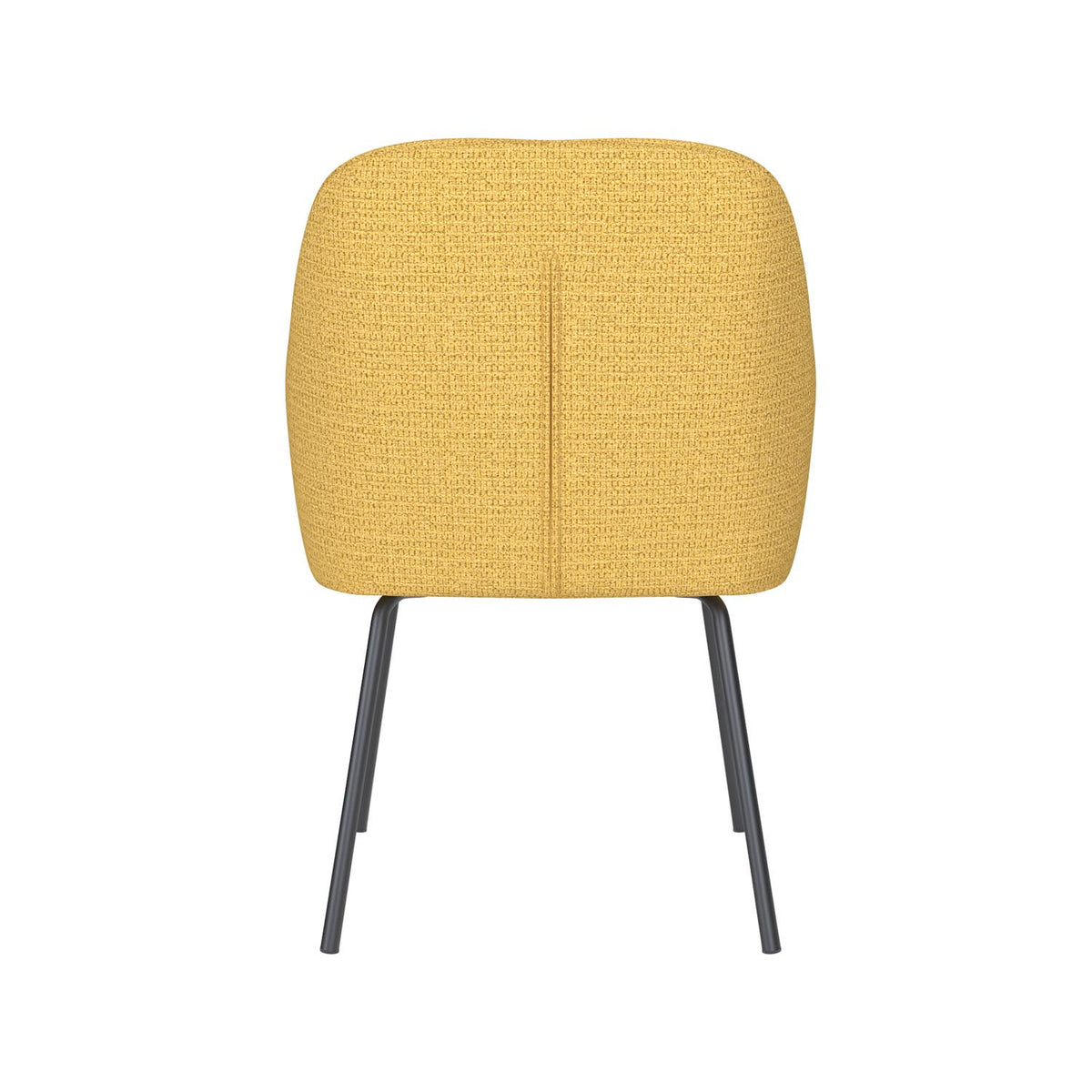 Stuhl Otis 4 Metal Legs in Gelb präsentiert im Onlineshop von KAQTU Design AG. Stuhl ist von White Label Living