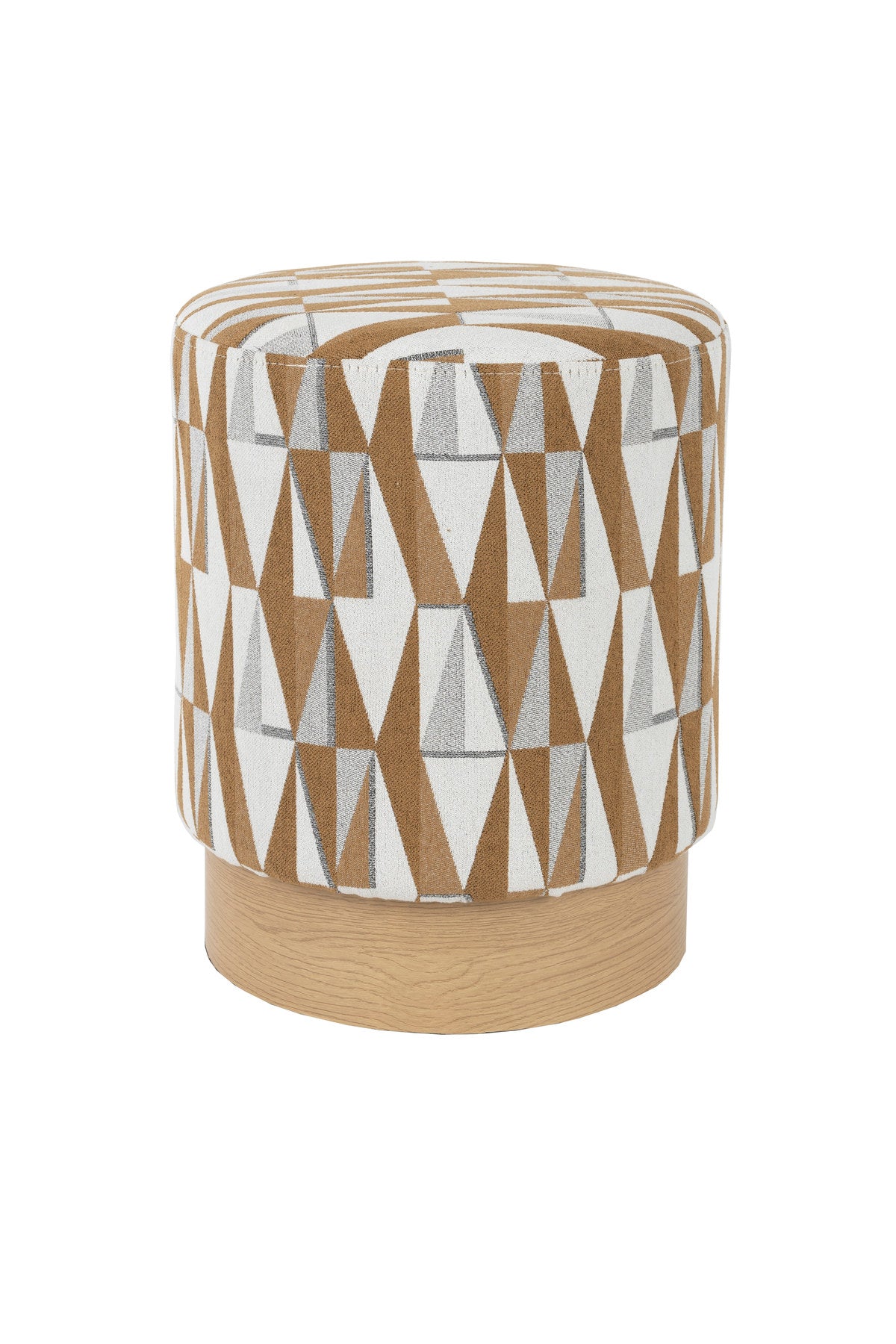 Hocker Ziggy in beige präsentiert im Onlineshop von KAQTU Design AG. Hocker ist von White Label Living