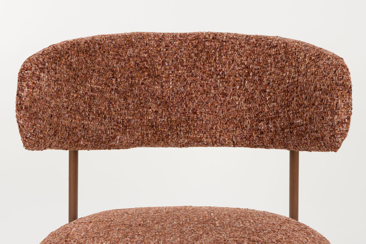 Stuhl Claes in Terra präsentiert im Onlineshop von KAQTU Design AG. Stuhl ist von White Label Living