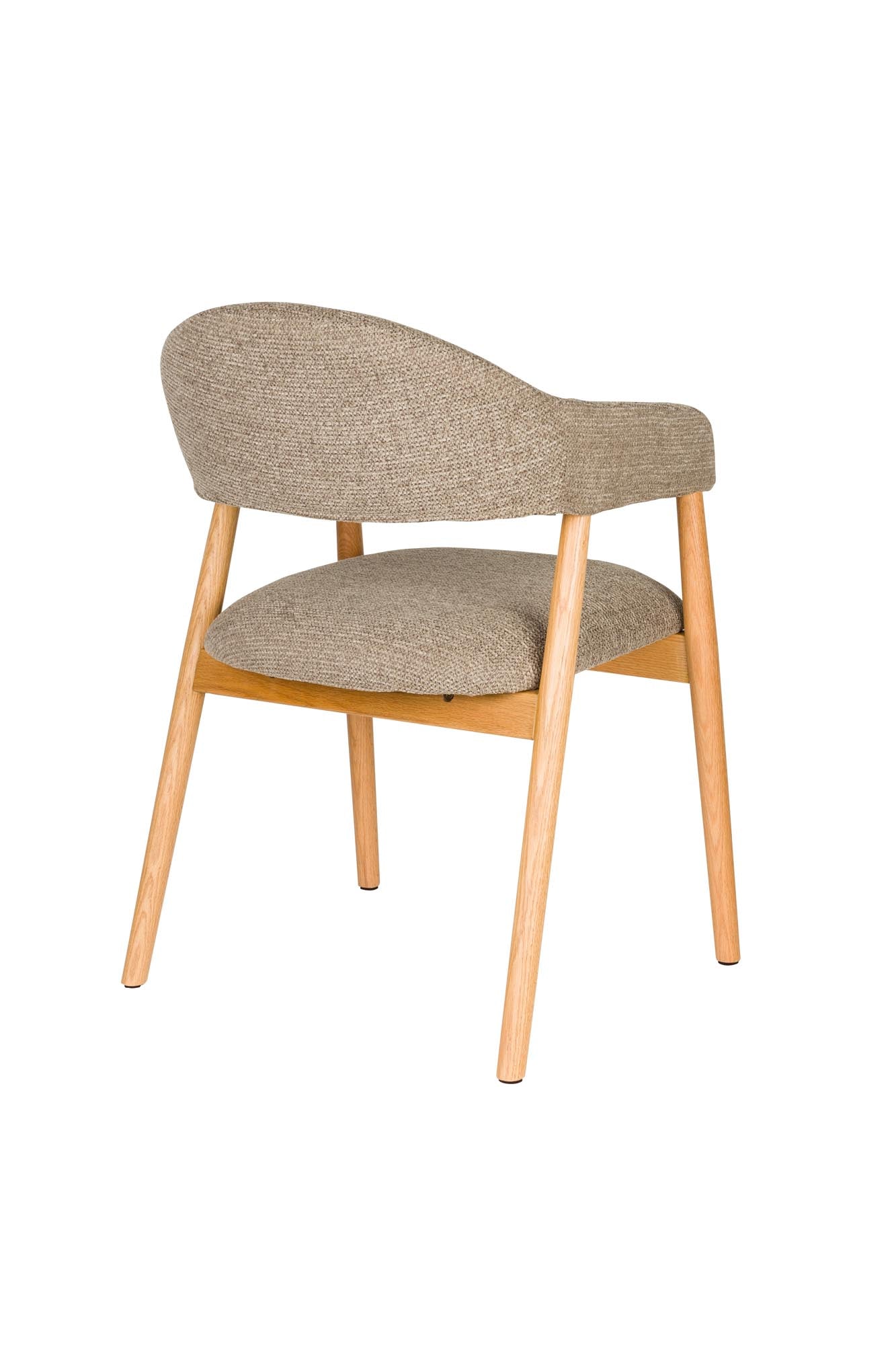 Entdecken Sie den Armlehnstuhl Indy Dark Brown von White Label Living – stilvoll, komfortabel und ideal für Ihr Esszimmer. Hochwertige Materialien und elegantes Design vereinen sich.