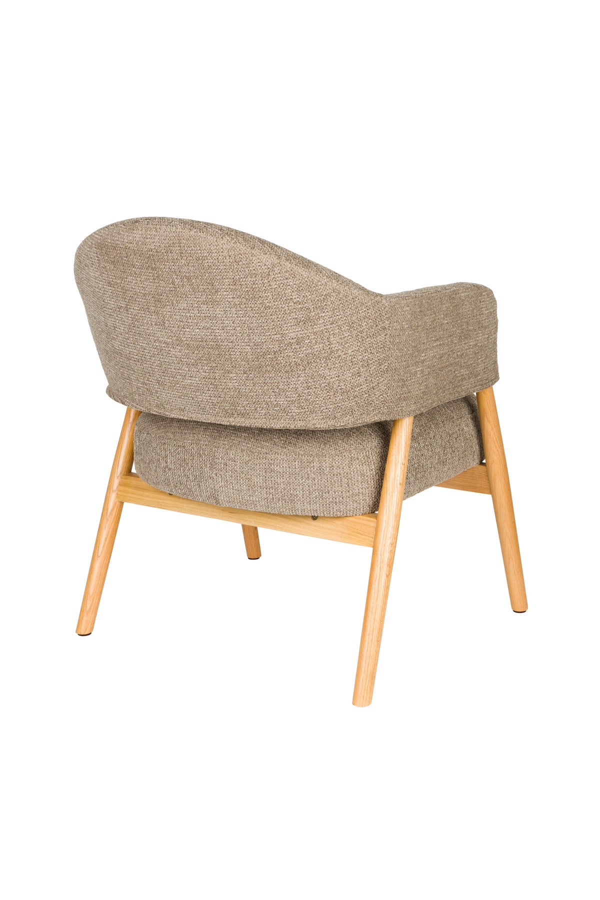 Sessel Indy Dark Brown in Braun präsentiert im Onlineshop von KAQTU Design AG. Sessel ist von White Label Living