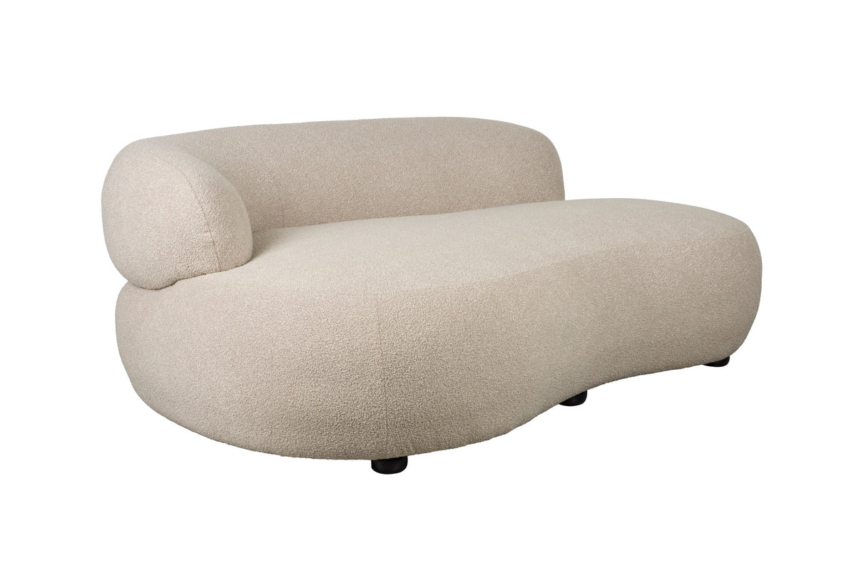 Sofa Noxx in beige präsentiert im Onlineshop von KAQTU Design AG. 2er Sofa ist von White Label Living