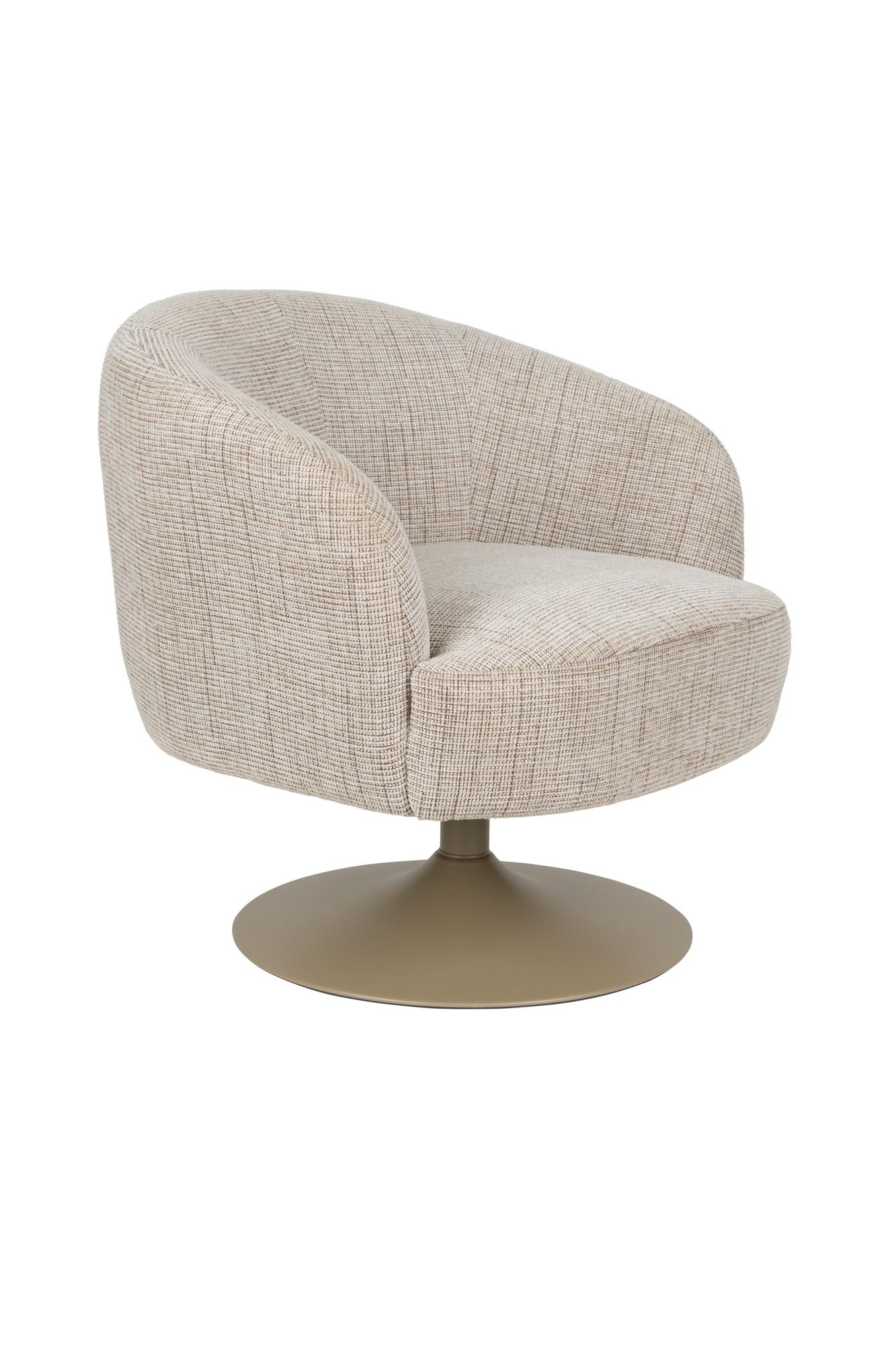 Sessel Renate in braun präsentiert im Onlineshop von KAQTU Design AG. Sessel ist von White Label Living