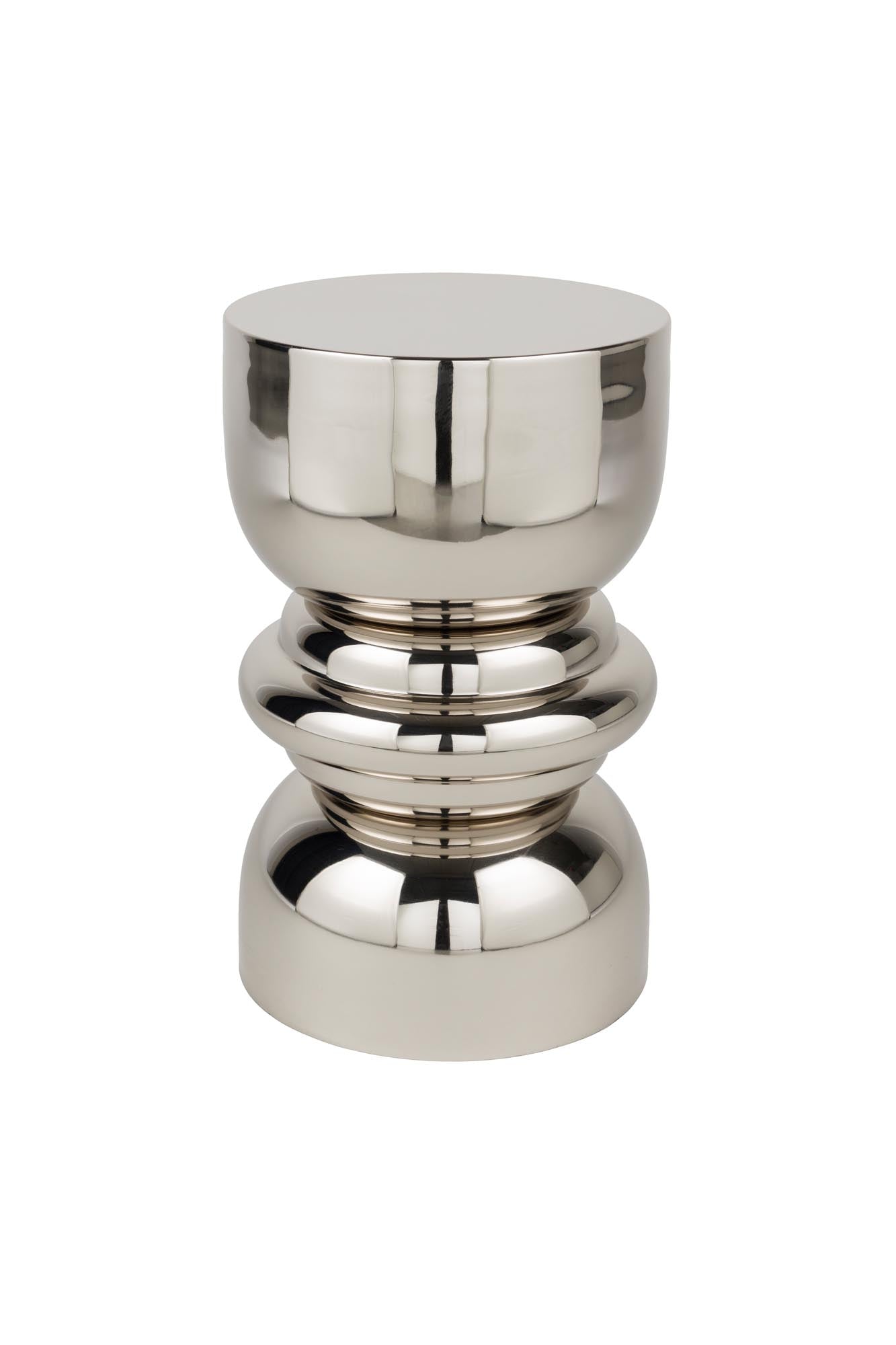 Beistelltisch Kinga Silver in Silber präsentiert im Onlineshop von KAQTU Design AG. Beistelltisch ist von White Label Living