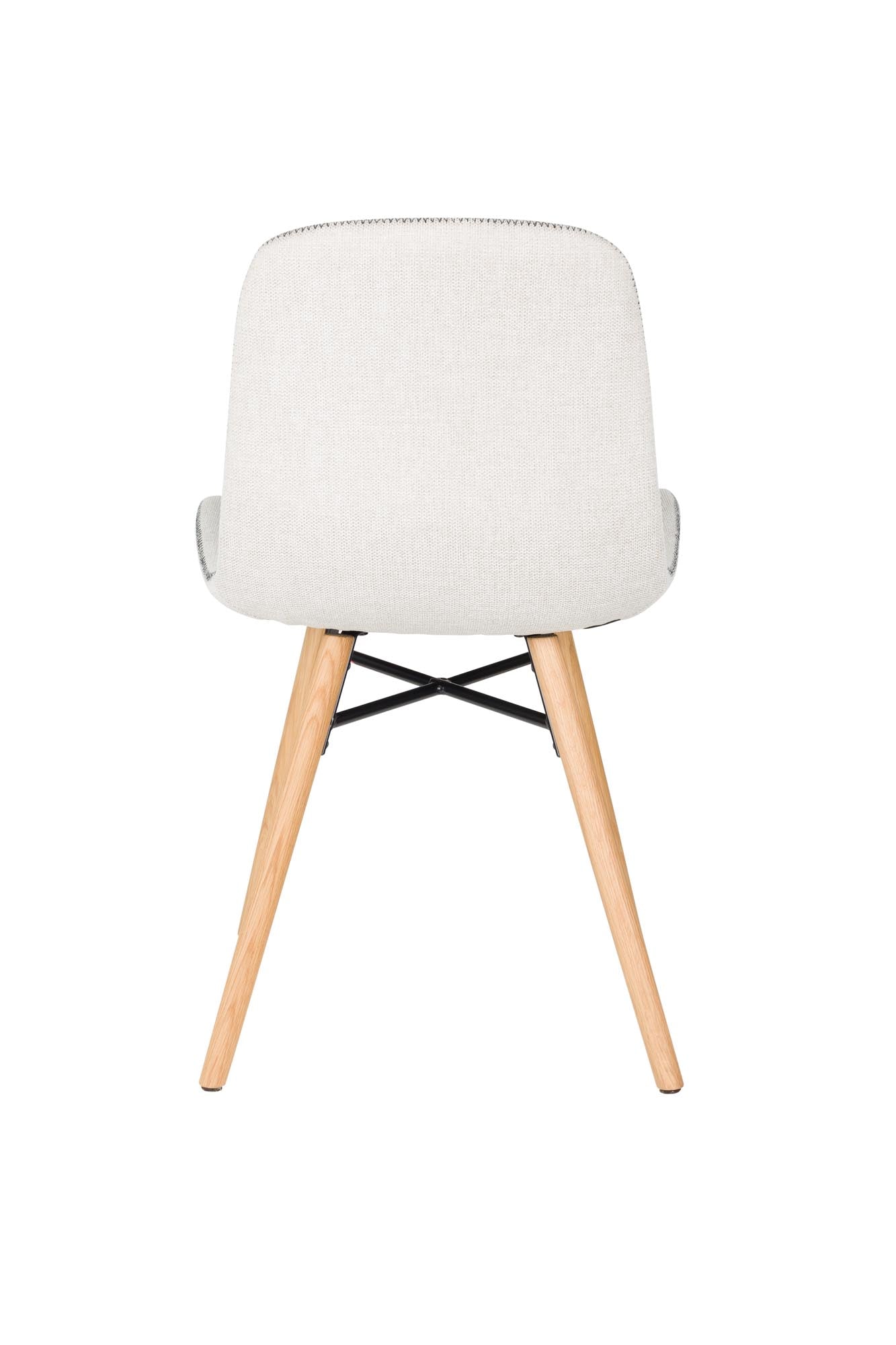 Stuhl Lester in beige präsentiert im Onlineshop von KAQTU Design AG. Stuhl ist von White Label Living