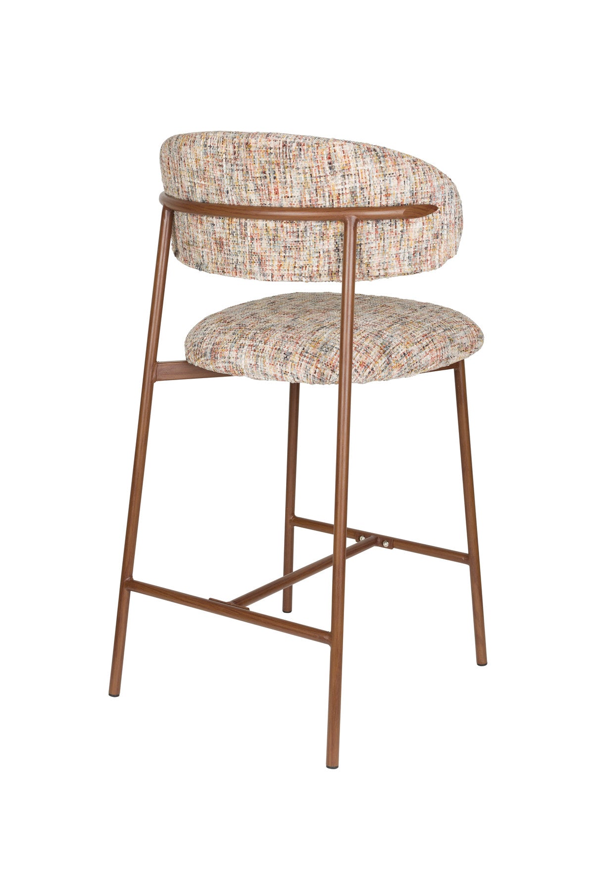 Barhocker Claes in beige präsentiert im Onlineshop von KAQTU Design AG. Barhocker ist von White Label Living