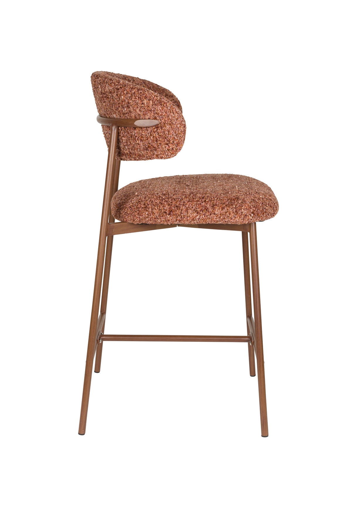 Barhocker Claes in Rot präsentiert im Onlineshop von KAQTU Design AG. Barhocker ist von White Label Living