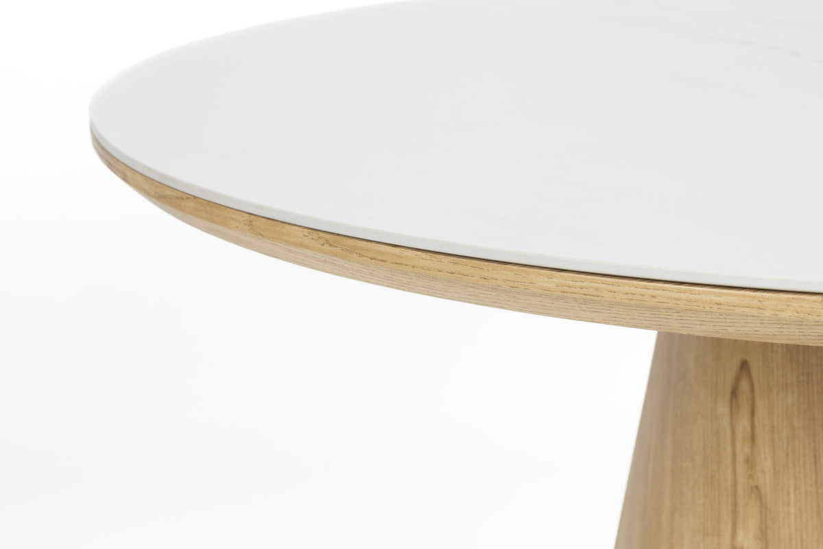 Almira Esstisch Oval in Natur präsentiert im Onlineshop von KAQTU Design AG. Esstisch ist von White Label Living