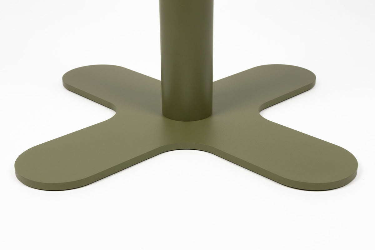 Bistro Tisch Sanjay Outdoor in Grün präsentiert im Onlineshop von KAQTU Design AG. Hochtisch ist von White Label Living
