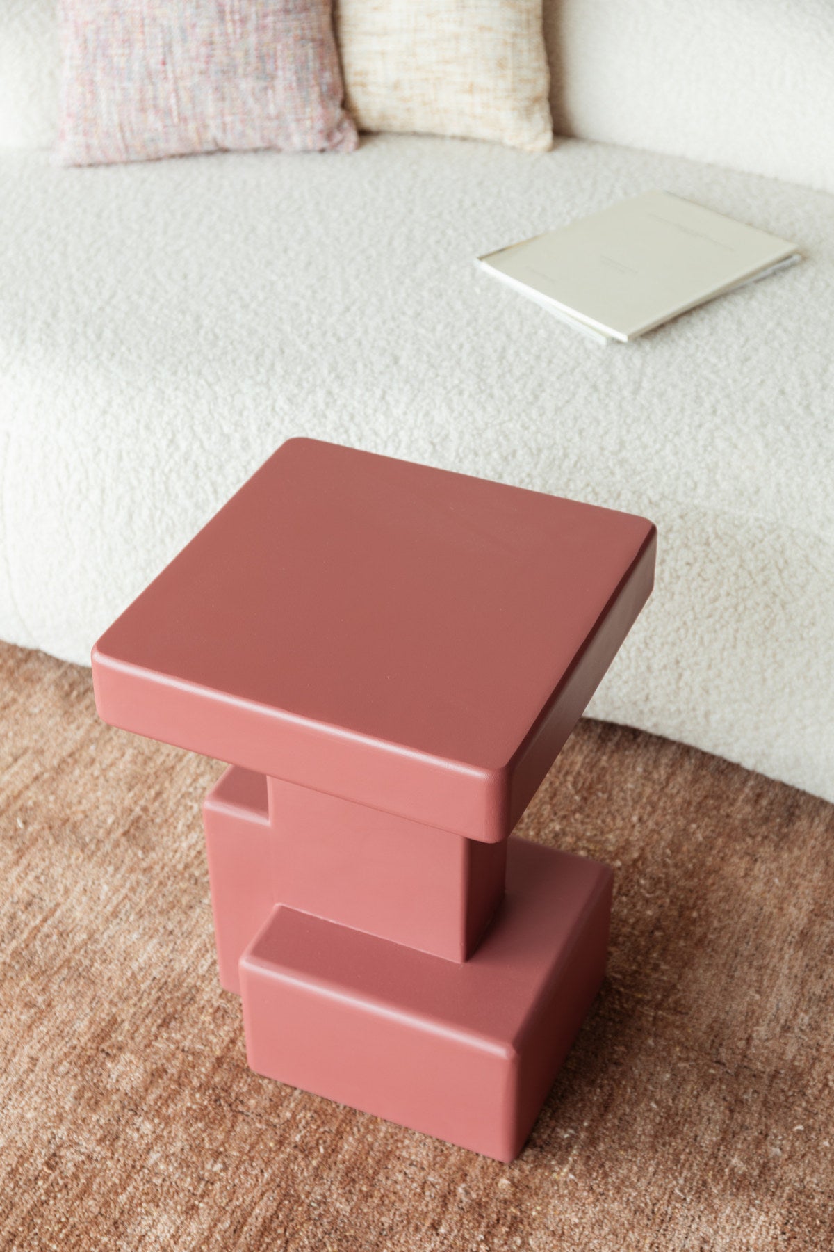 Beistelltisch Blast in Rot präsentiert im Onlineshop von KAQTU Design AG. Beistelltisch ist von White Label Living