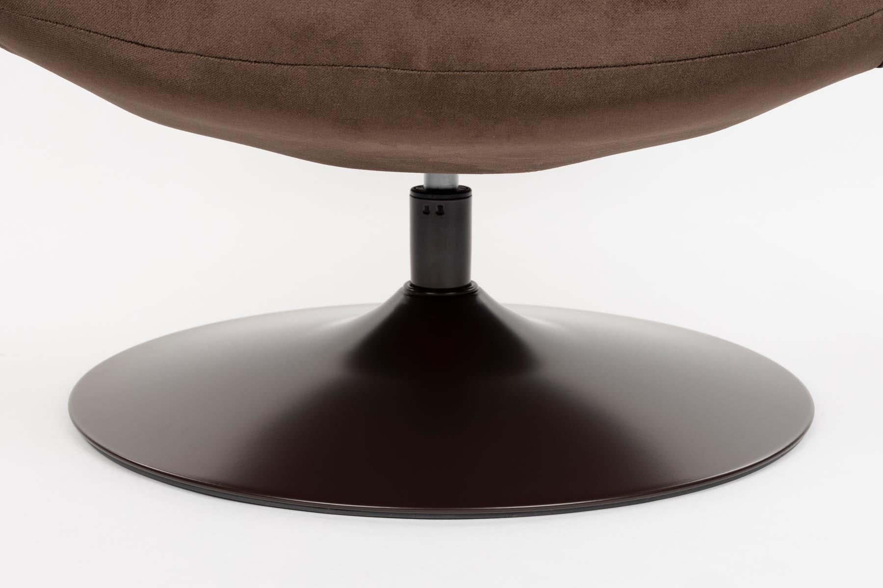 Sessel Beefy in Braun präsentiert im Onlineshop von KAQTU Design AG. Sessel ist von White Label Living