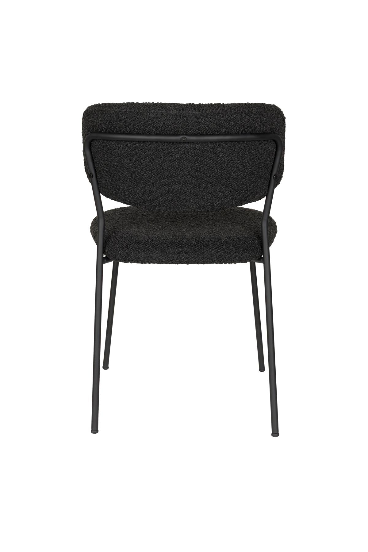 Stuhl Jolien in Schwarz präsentiert im Onlineshop von KAQTU Design AG. Stuhl ist von White Label Living