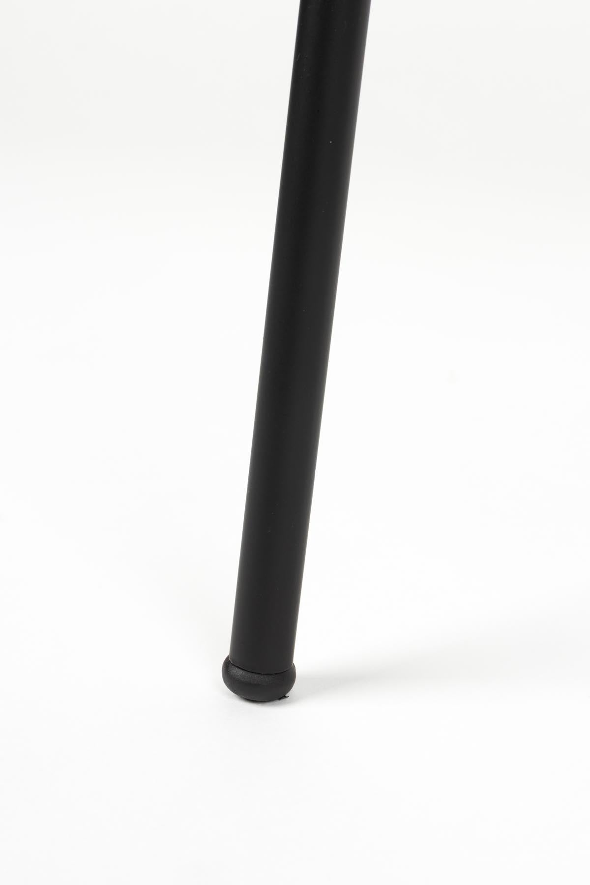 Hocker Jolienn in Schwarz präsentiert im Onlineshop von KAQTU Design AG. Barstuhl ist von White Label Living
