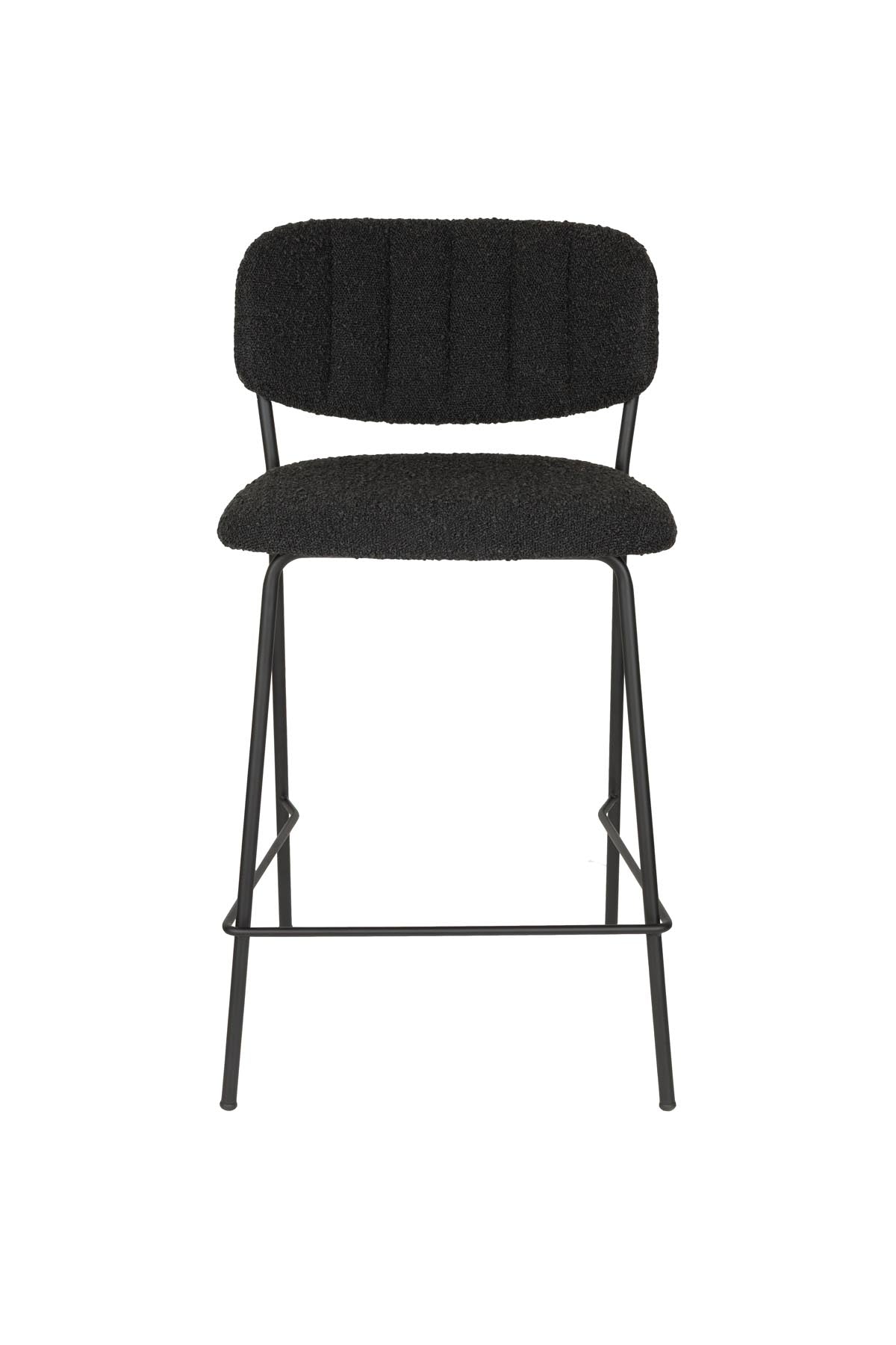 Hocker Jolienn in Schwarz präsentiert im Onlineshop von KAQTU Design AG. Barstuhl ist von White Label Living