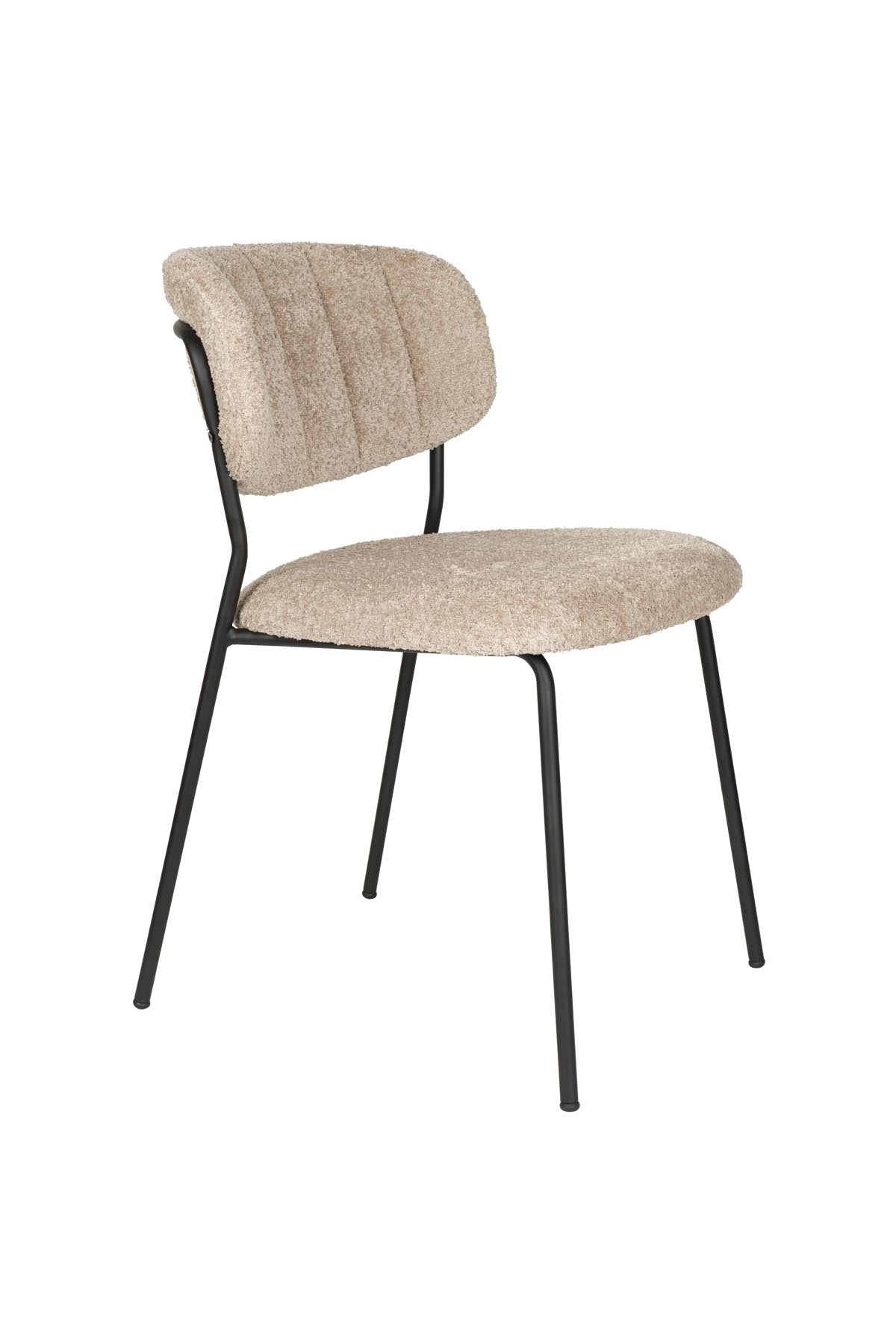 Stuhl Jolienn in Beige präsentiert im Onlineshop von KAQTU Design AG. Stuhl ist von White Label Living