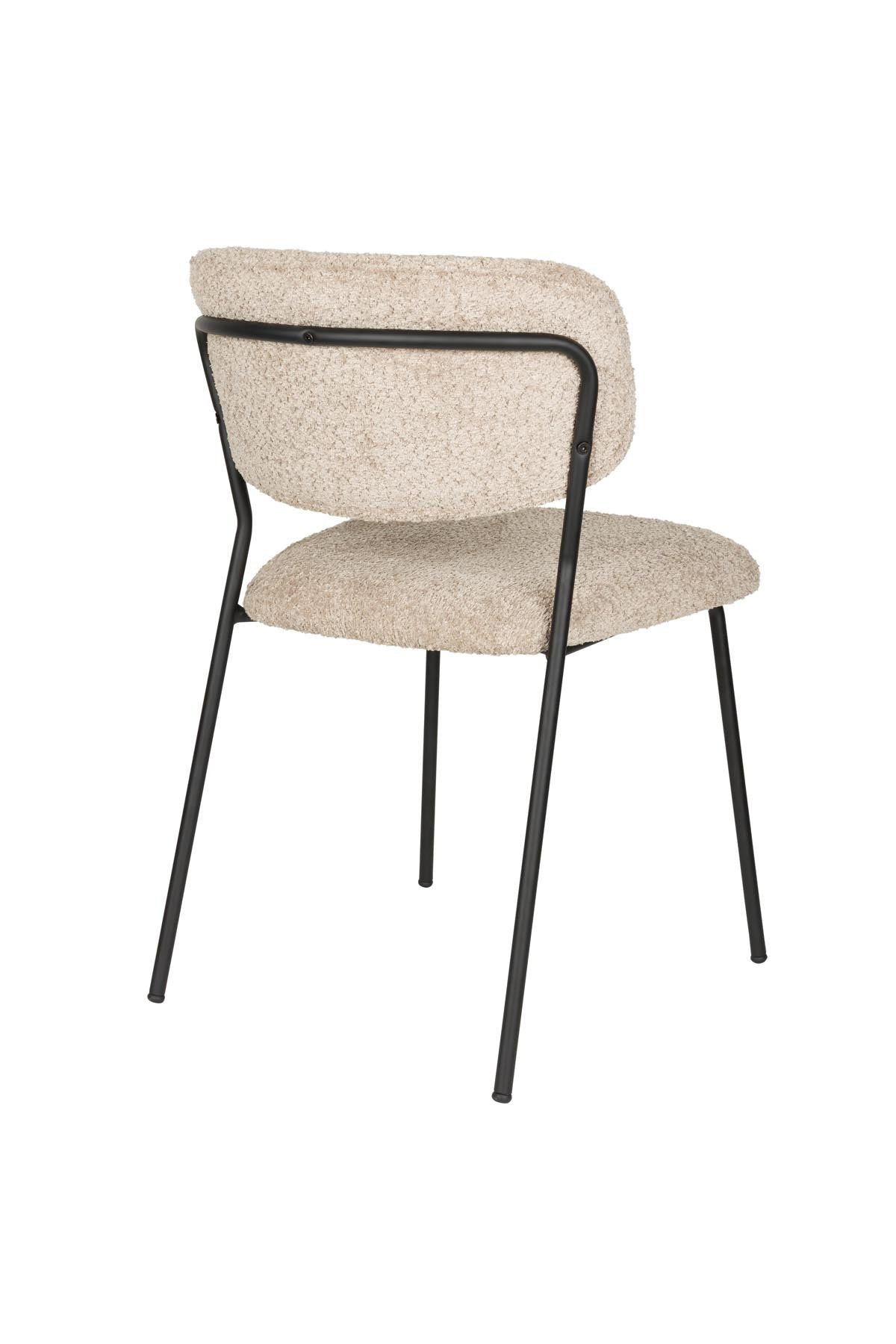 Stuhl Jolienn in Beige präsentiert im Onlineshop von KAQTU Design AG. Stuhl ist von White Label Living