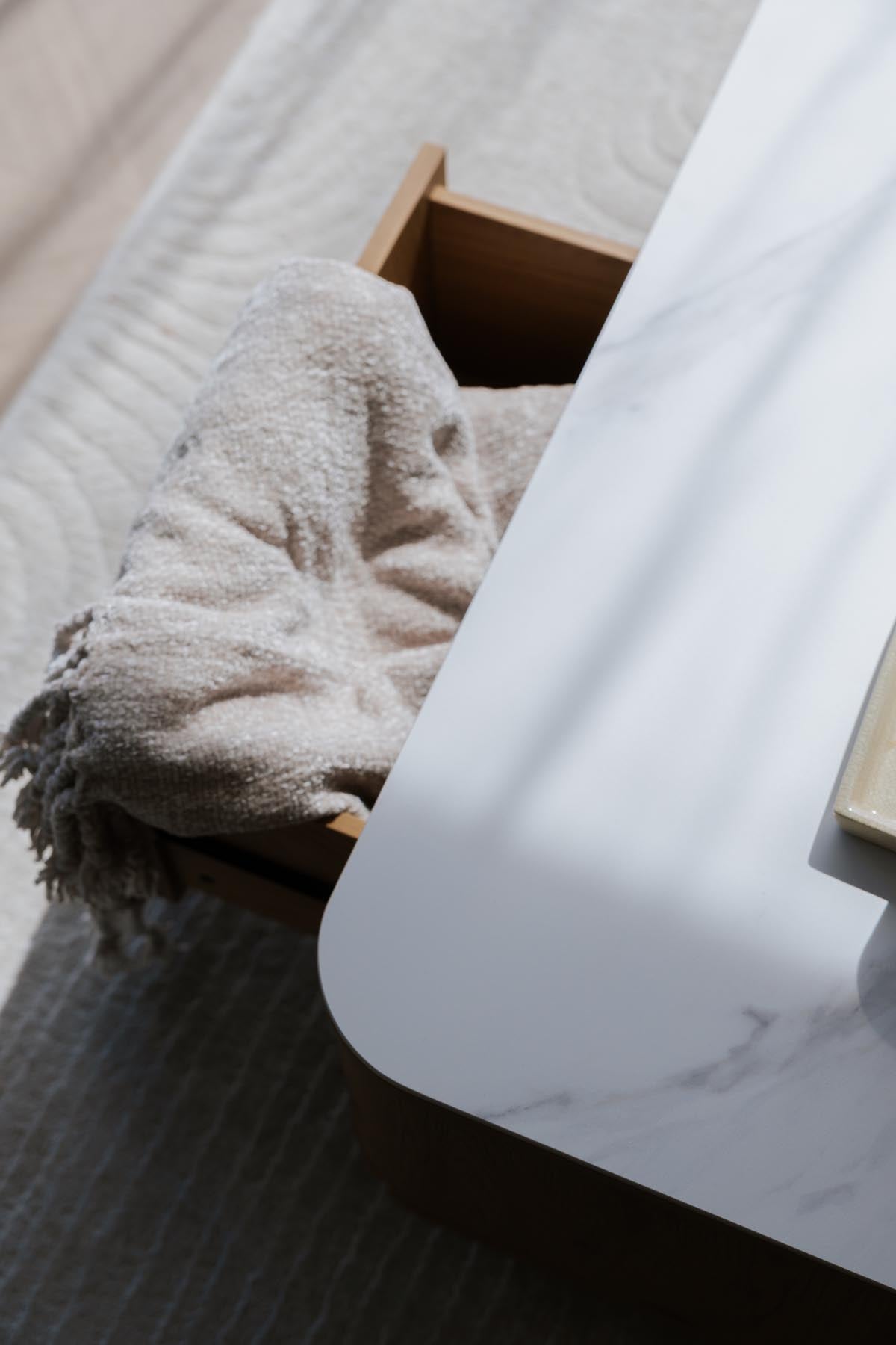 Couchtisch Almira in Natürlich präsentiert im Onlineshop von KAQTU Design AG. Couchtisch ist von White Label Living