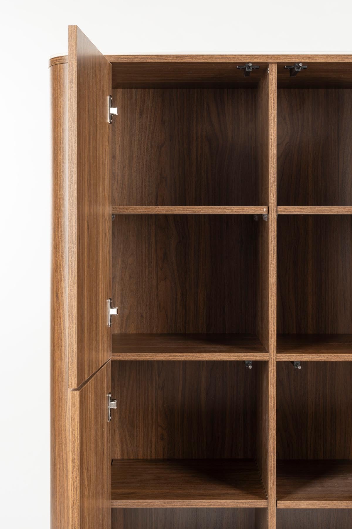 Cabinet Almira in Braun präsentiert im Onlineshop von KAQTU Design AG. Cabinet ist von White Label Living