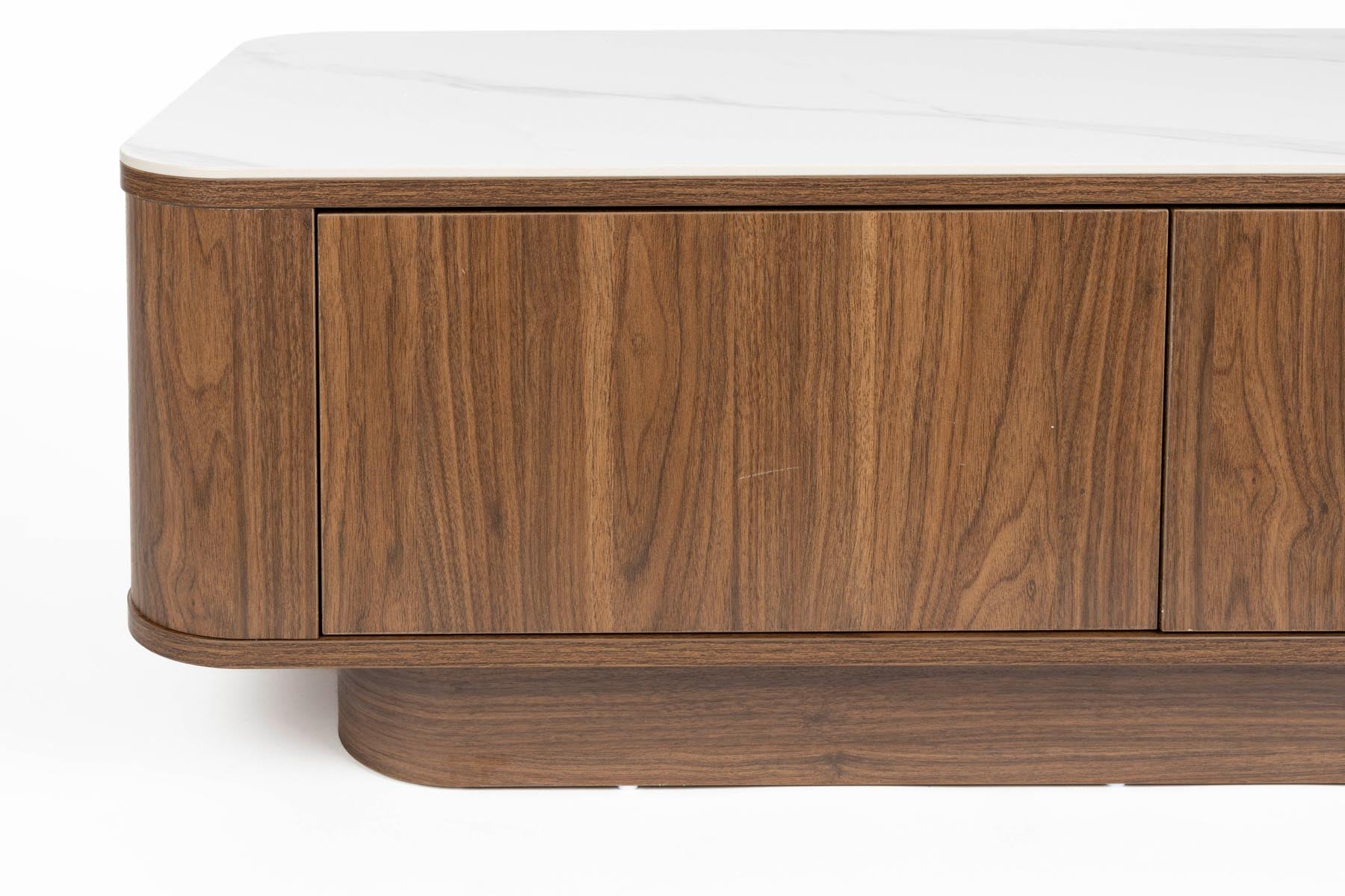 Couchtisch Almira in Braun präsentiert im Onlineshop von KAQTU Design AG. Couchtisch ist von White Label Living
