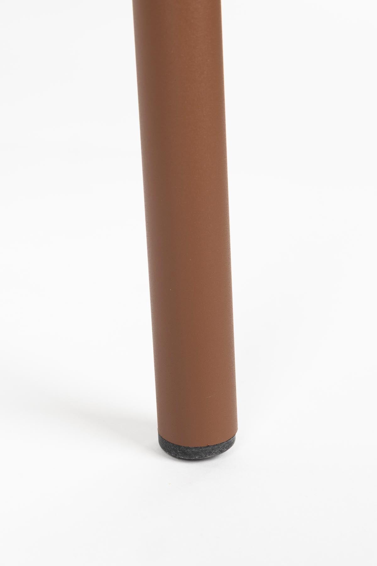 Stuhl Jasmine in Braun präsentiert im Onlineshop von KAQTU Design AG. Stuhl ist von White Label Living