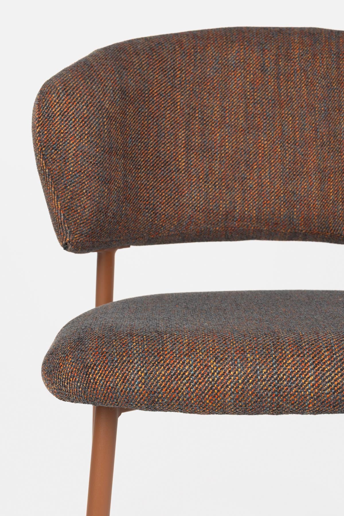Stuhl Jasmine in Braun präsentiert im Onlineshop von KAQTU Design AG. Stuhl ist von White Label Living