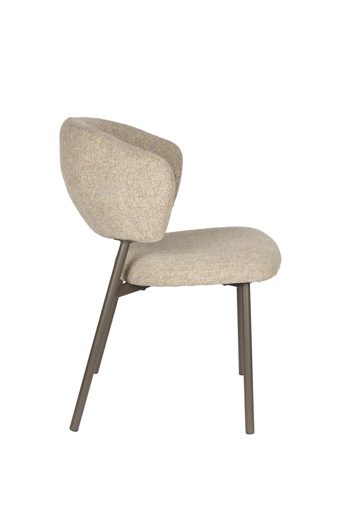 Stuhl Jasmine in Grün präsentiert im Onlineshop von KAQTU Design AG. Stuhl ist von White Label Living