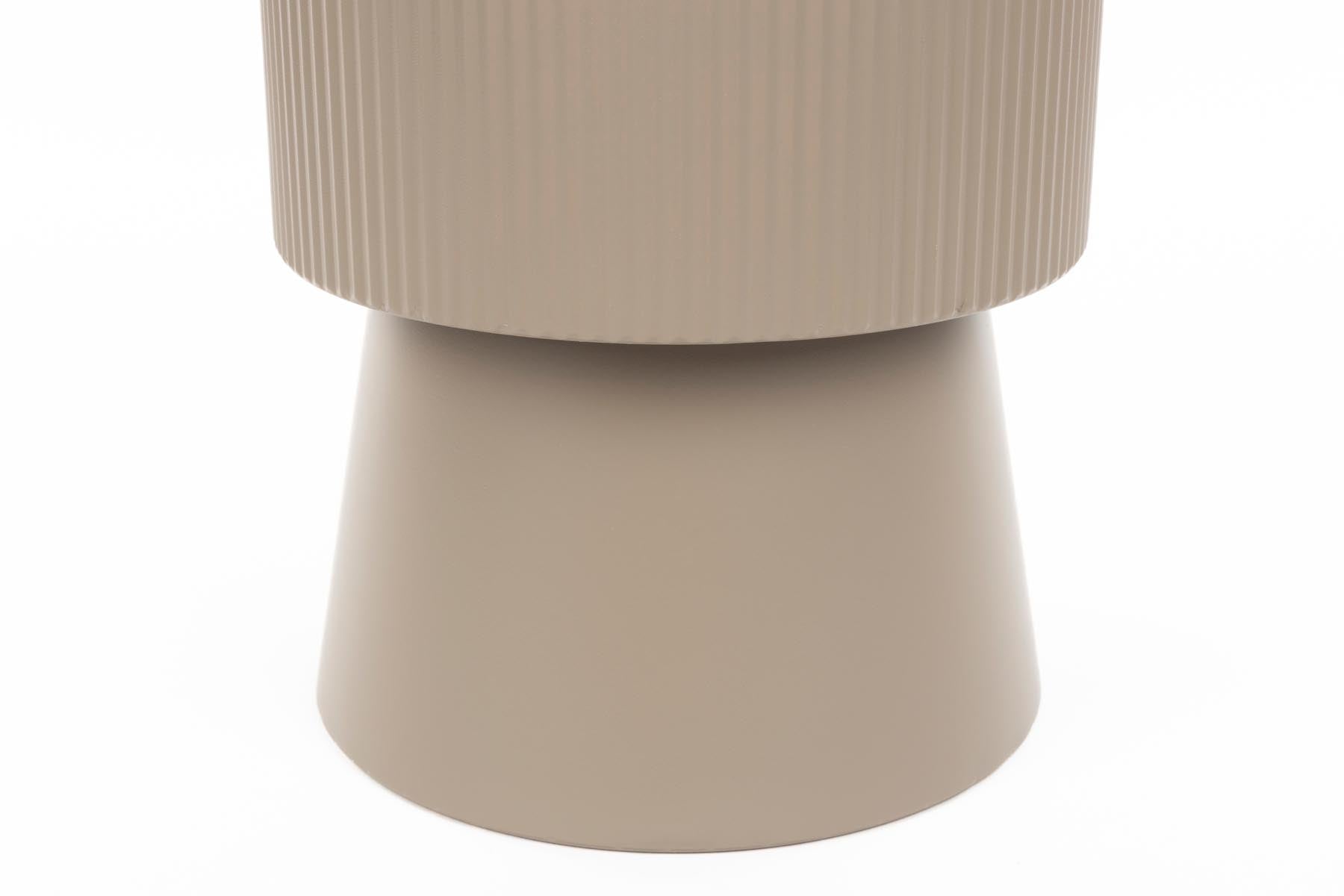 Beistelltisch Brian in Beige präsentiert im Onlineshop von KAQTU Design AG. Beistelltisch ist von White Label Living