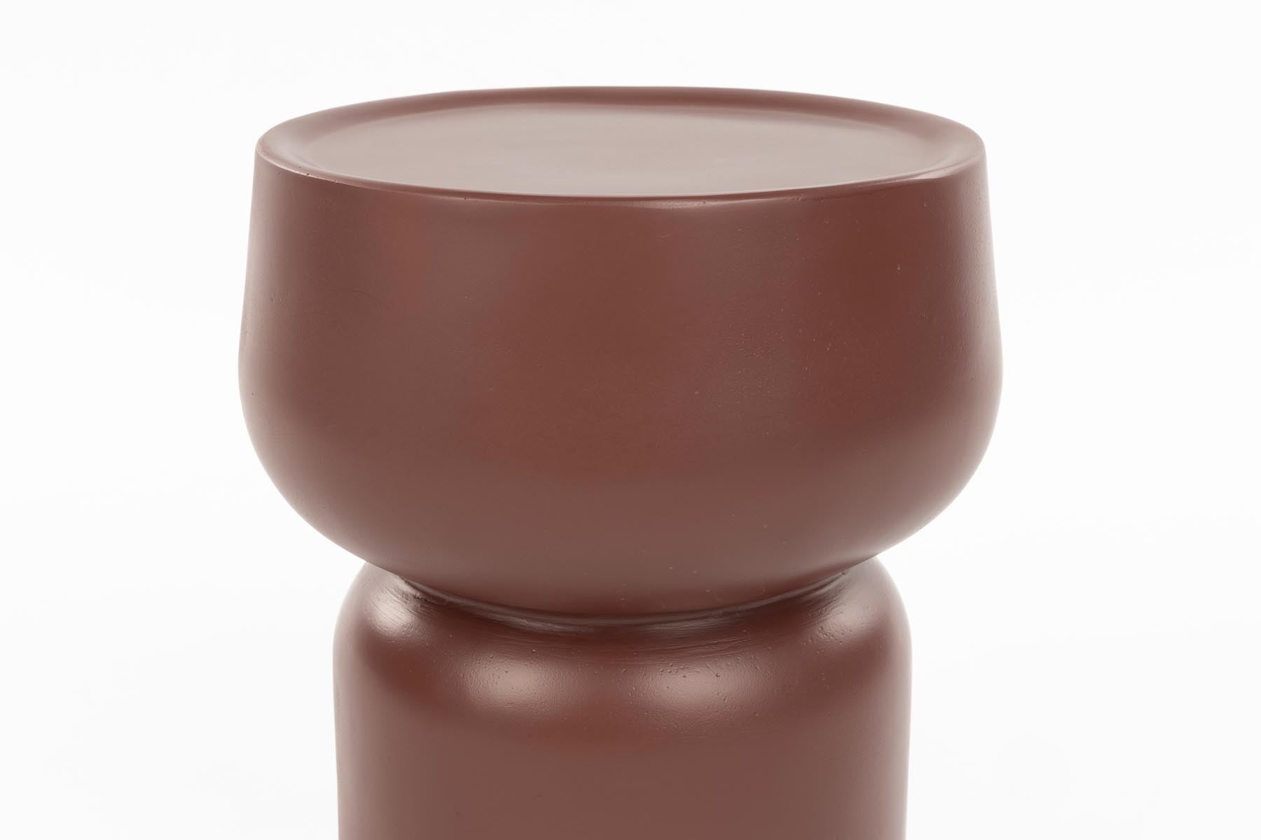 Beistelltisch Eline in Terrakotta präsentiert im Onlineshop von KAQTU Design AG. Beistelltisch ist von White Label Living