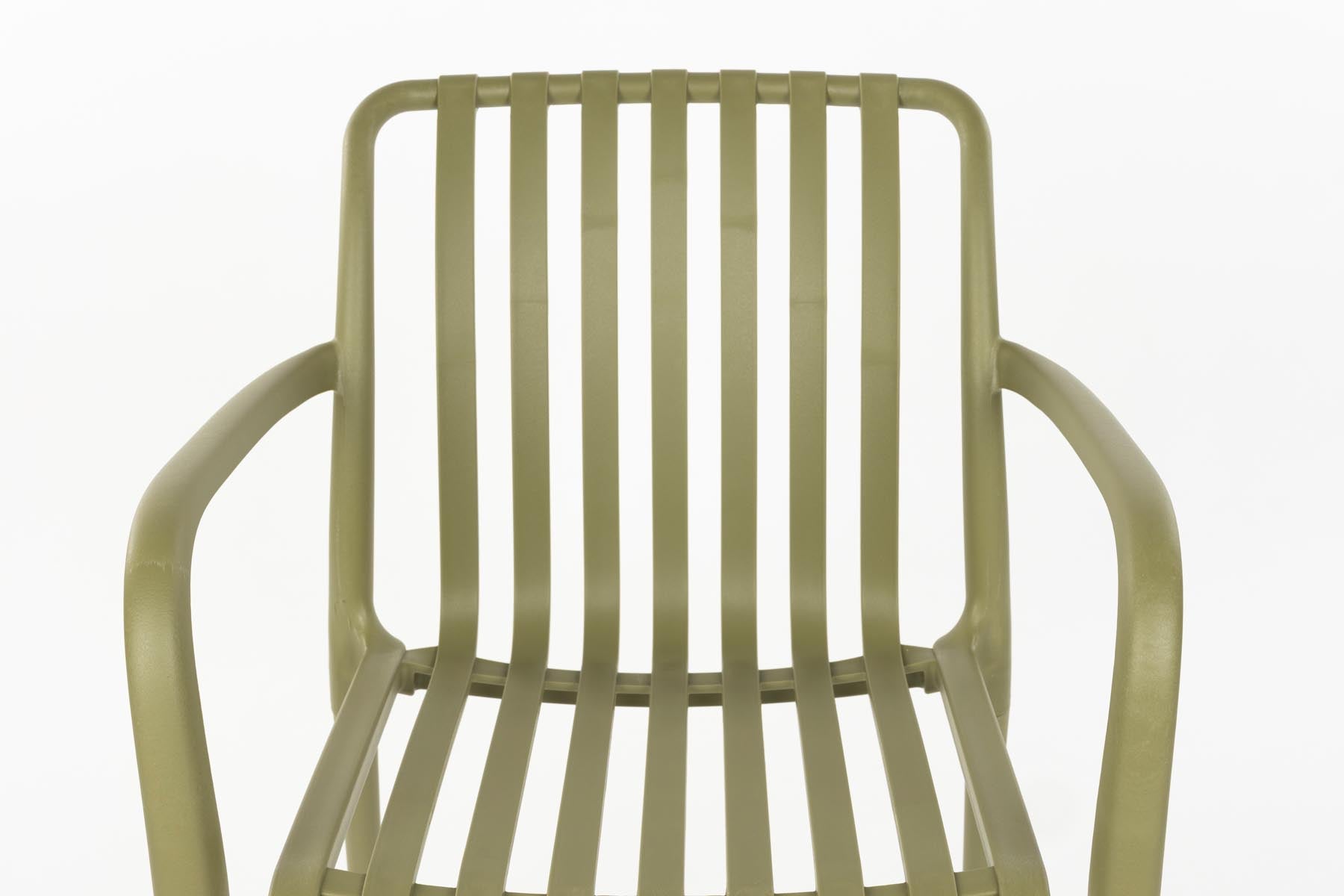 Gartenstuhl Amae in Grün präsentiert im Onlineshop von KAQTU Design AG. Gartenstuhl ist von White Label Living