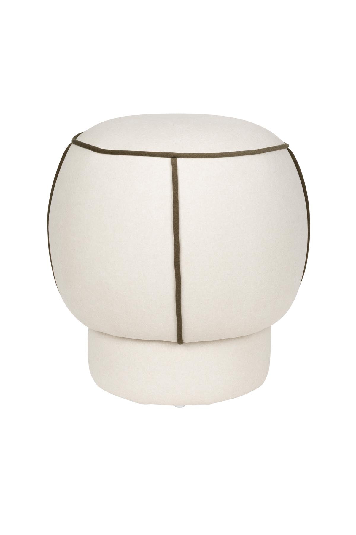 Hocker Marina in Weiss präsentiert im Onlineshop von KAQTU Design AG. Hocker ist von White Label Living