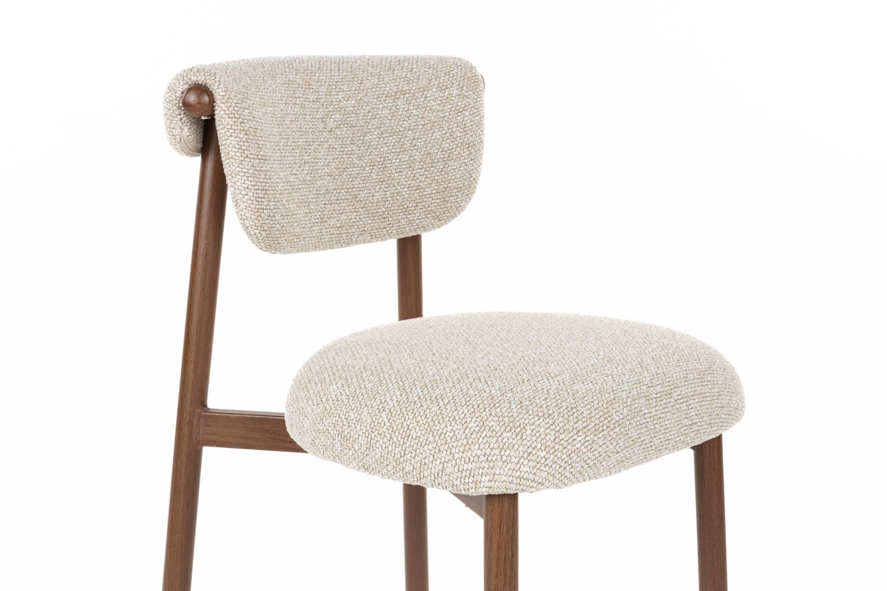 Stuhl Lee in Beige präsentiert im Onlineshop von KAQTU Design AG. Stuhl ist von White Label Living