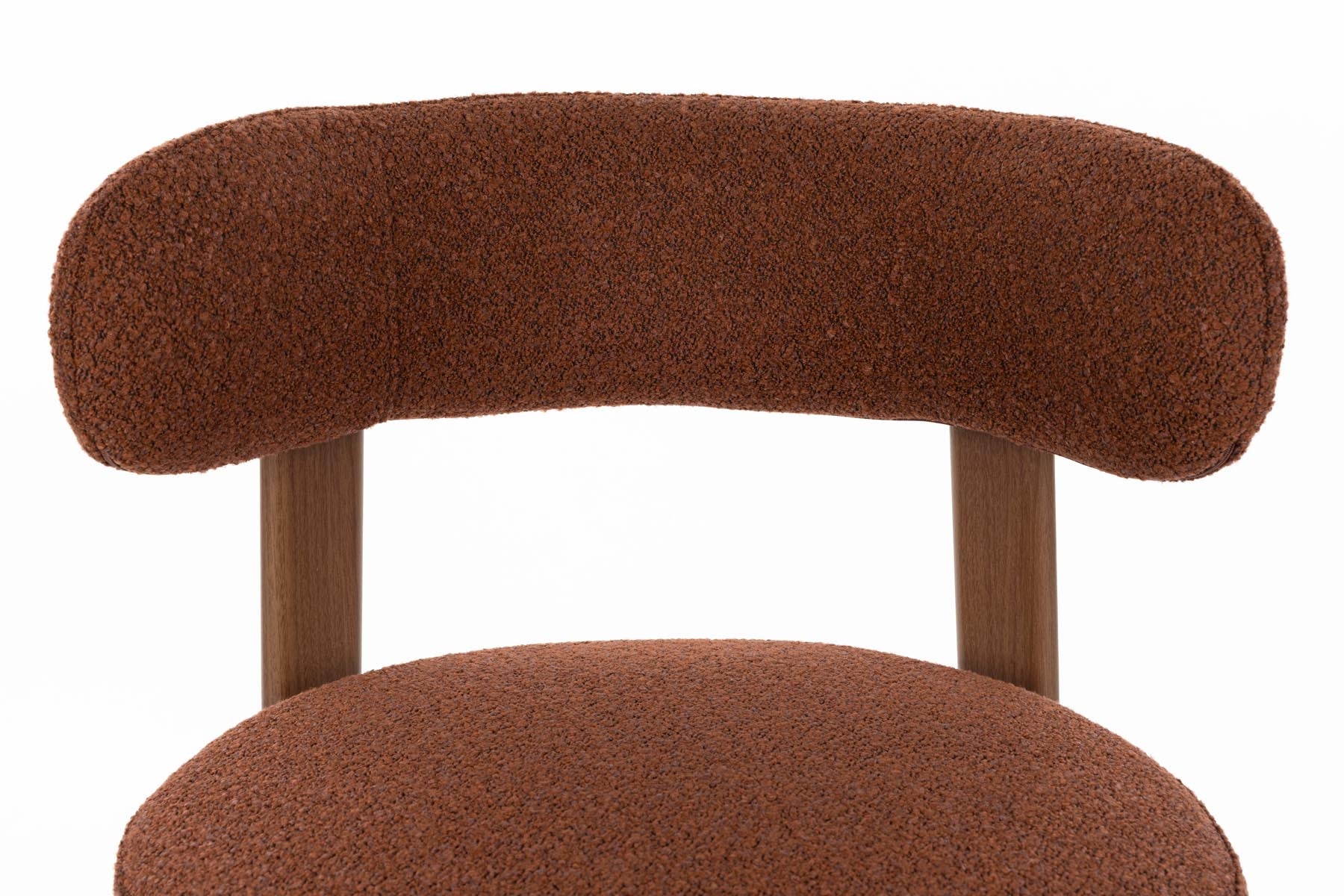 Stuhl Robyn in Braun präsentiert im Onlineshop von KAQTU Design AG. Stuhl ist von White Label Living
