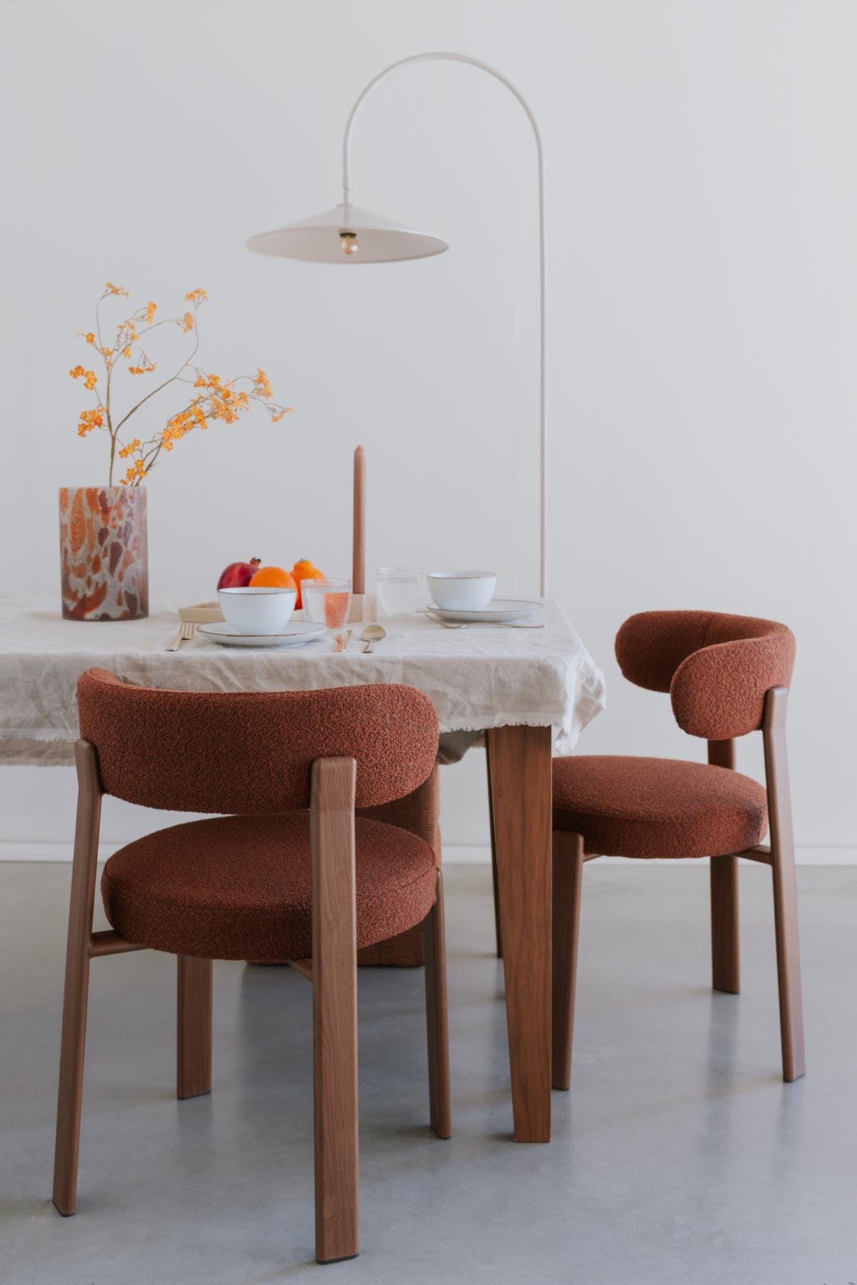 Stuhl Robyn in Braun präsentiert im Onlineshop von KAQTU Design AG. Stuhl ist von White Label Living