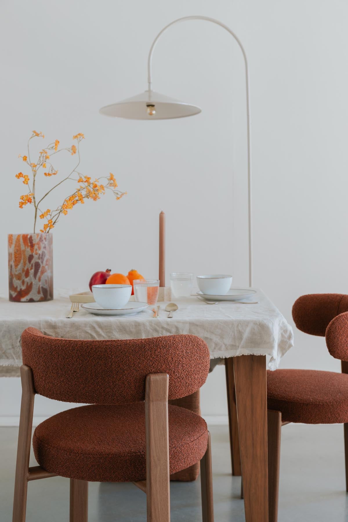 Stuhl Robyn in Braun präsentiert im Onlineshop von KAQTU Design AG. Stuhl ist von White Label Living