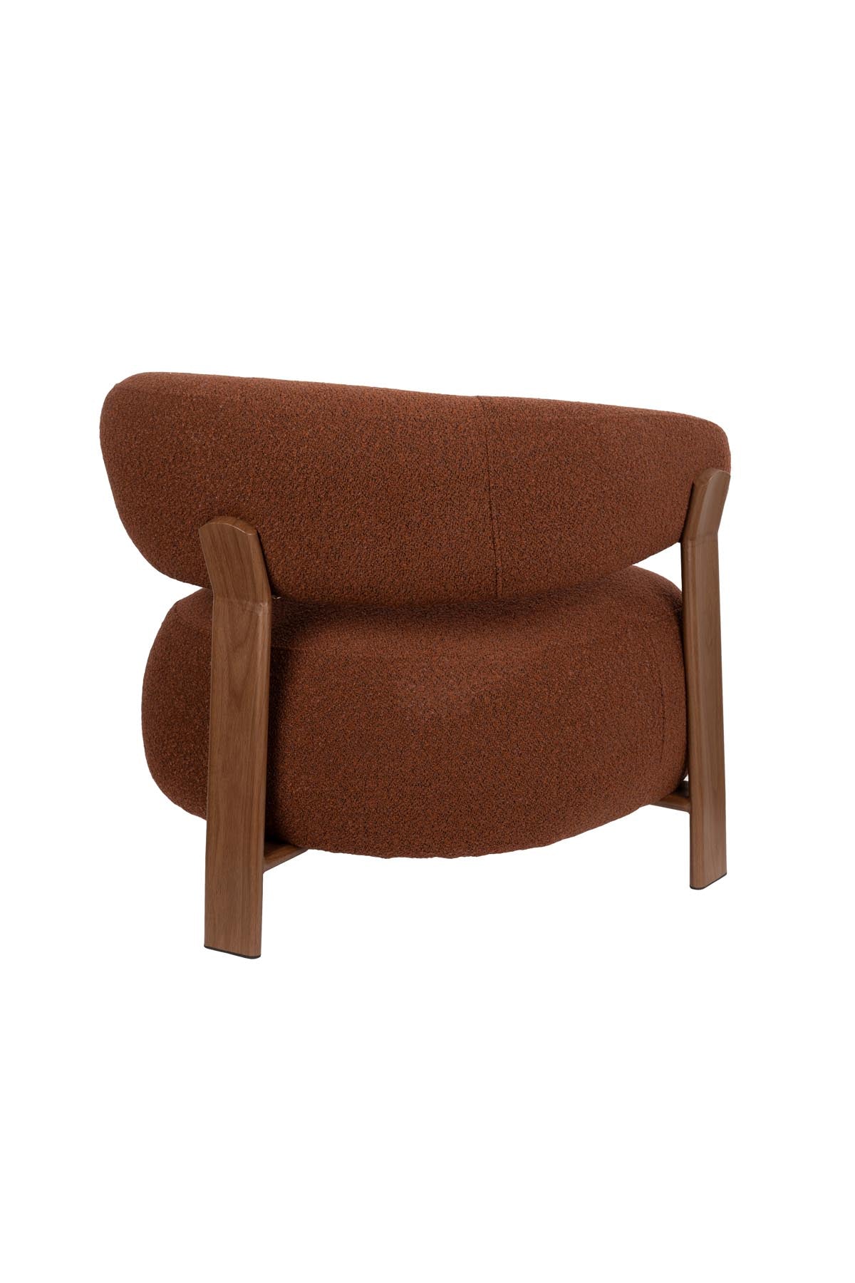 Sessel Robyn in Braun präsentiert im Onlineshop von KAQTU Design AG. Sessel ist von White Label Living