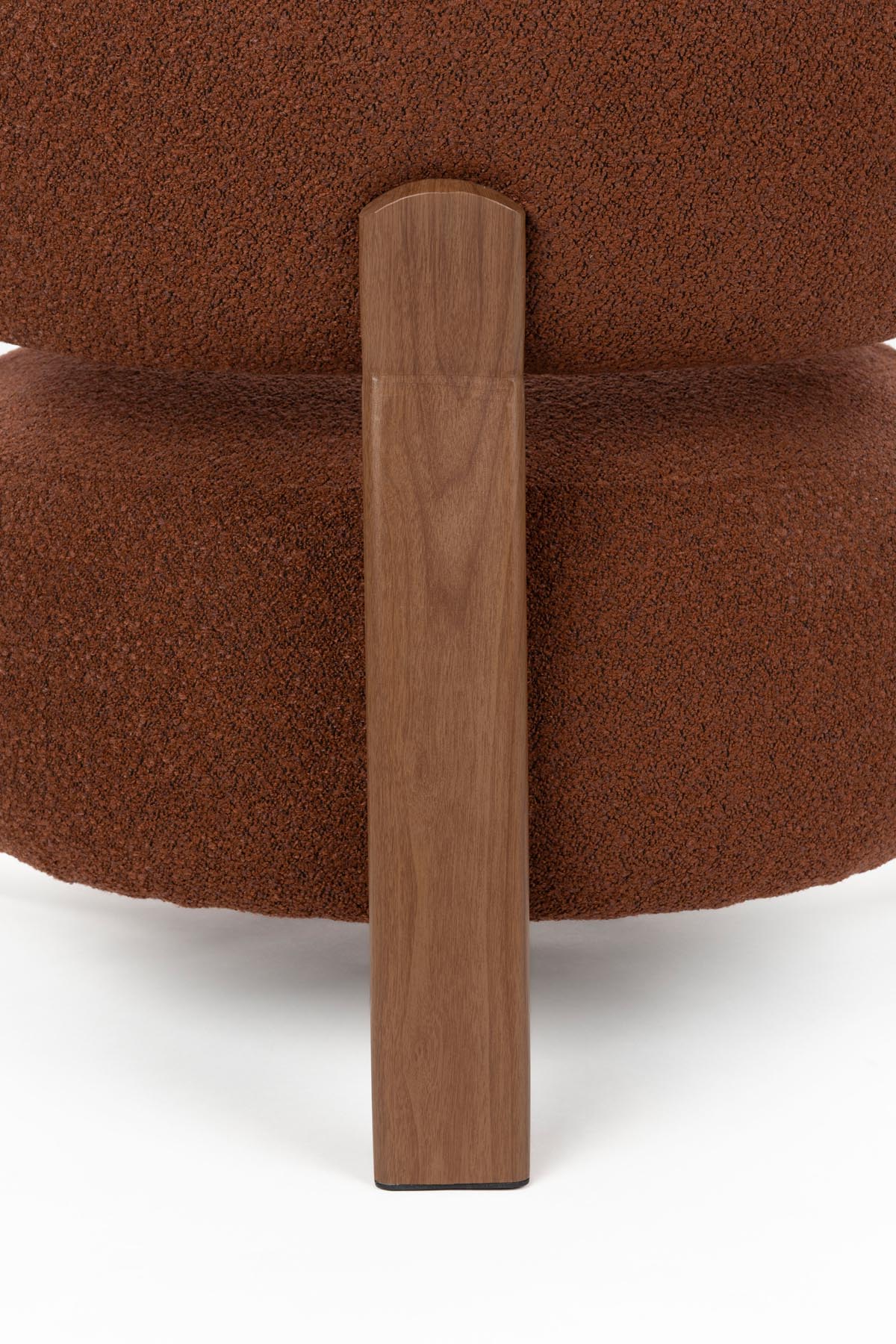 Sessel Robyn in Braun präsentiert im Onlineshop von KAQTU Design AG. Sessel ist von White Label Living