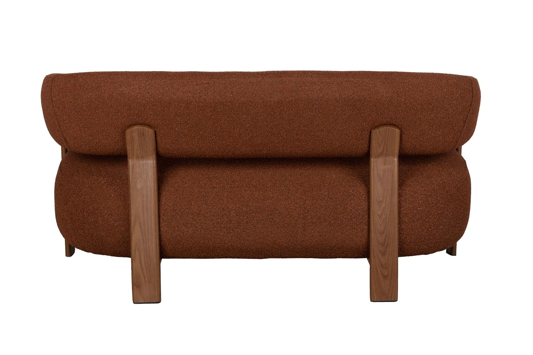 Sofa 2-Sitzer Robyn in Braun präsentiert im Onlineshop von KAQTU Design AG. 2er Sofa ist von White Label Living