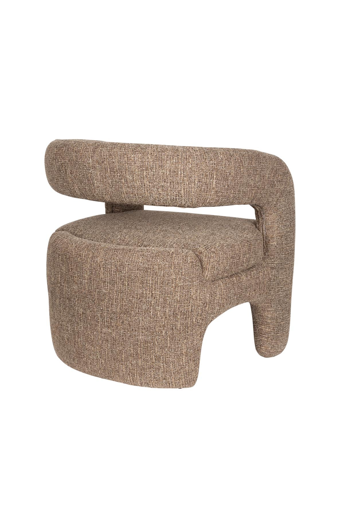 Sessel Nova in Braun präsentiert im Onlineshop von KAQTU Design AG. Sessel ist von White Label Living