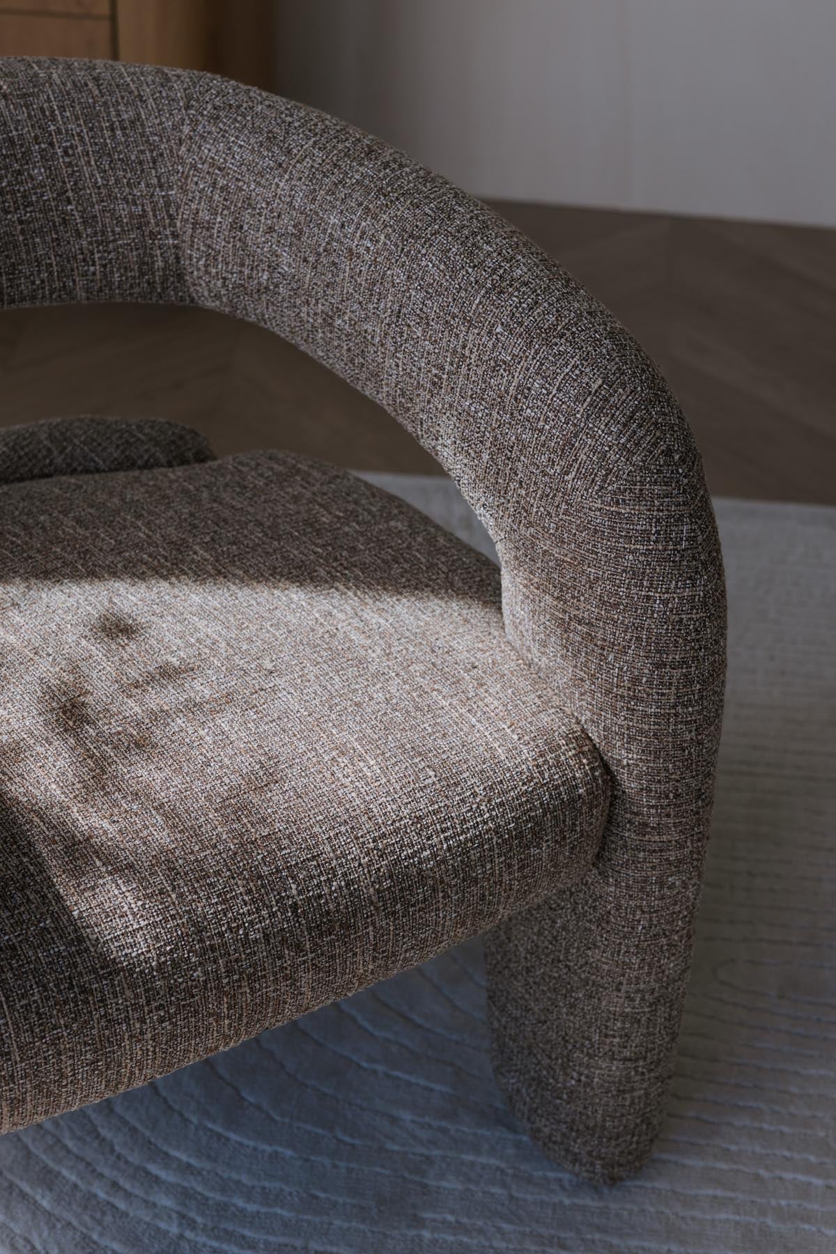 Sessel Nova in Braun präsentiert im Onlineshop von KAQTU Design AG. Sessel ist von White Label Living