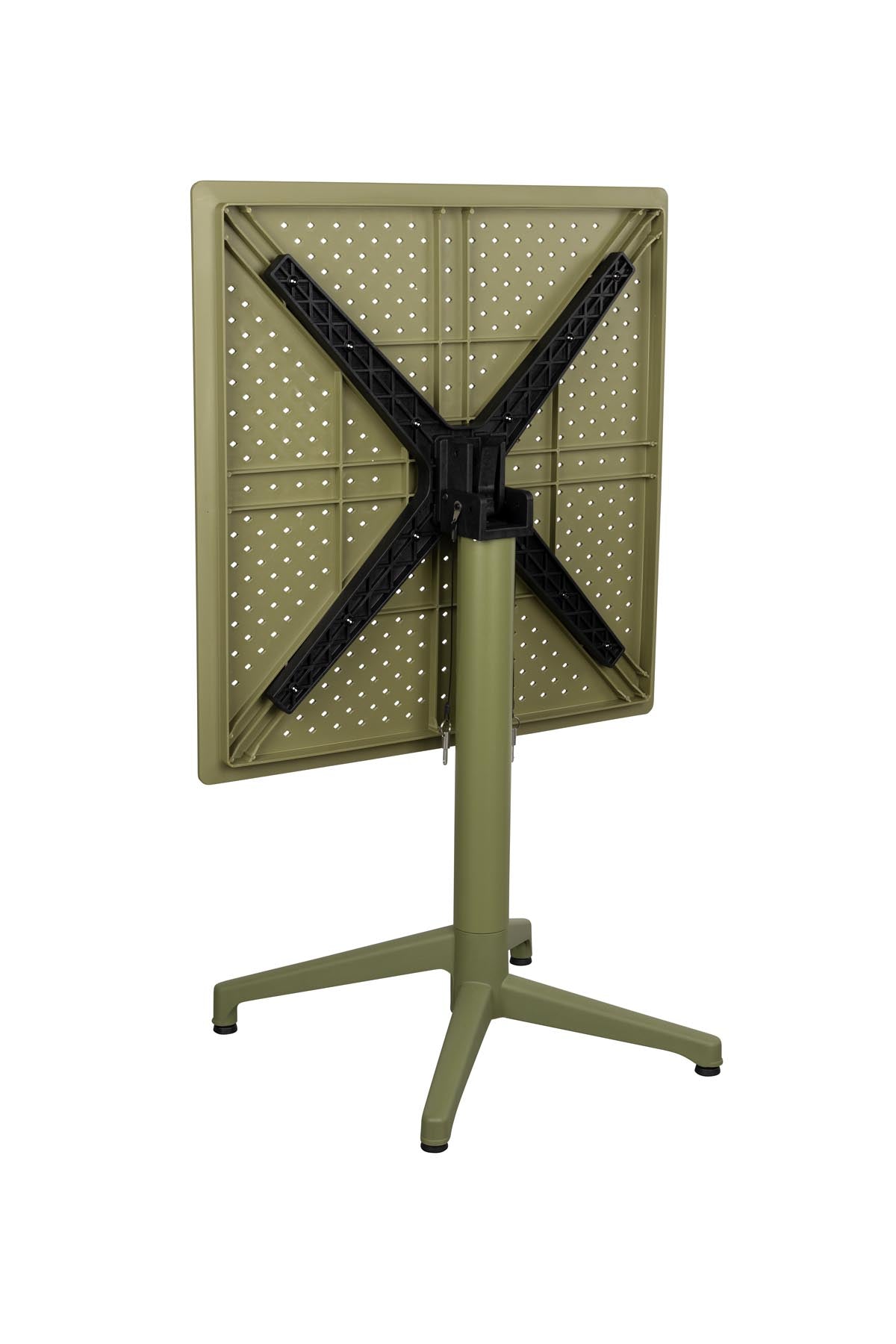 Bistro Tisch George in Grün präsentiert im Onlineshop von KAQTU Design AG. Gartentisch ist von White Label Living