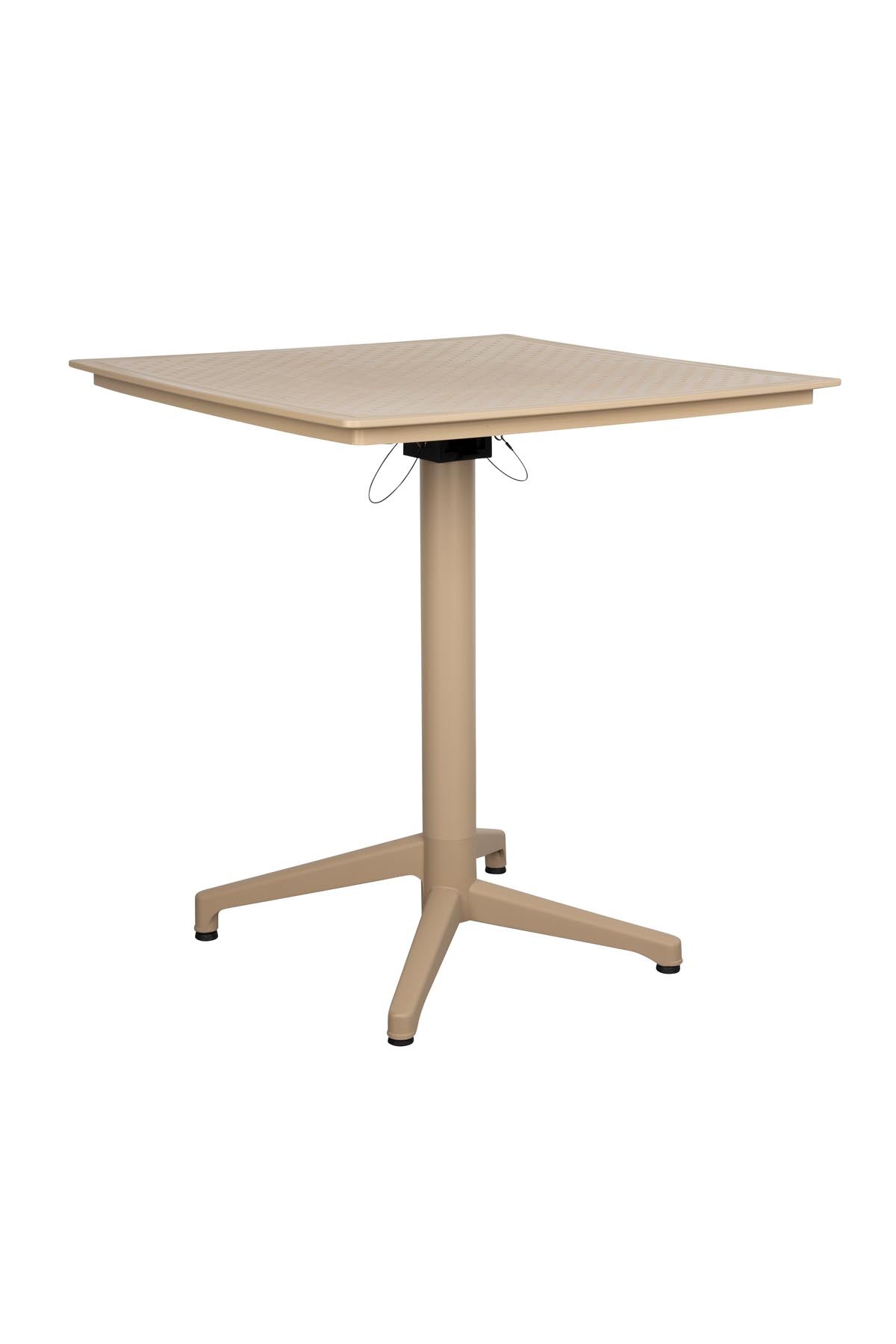 Bistro Tisch George in Beige präsentiert im Onlineshop von KAQTU Design AG. Gartentisch ist von White Label Living