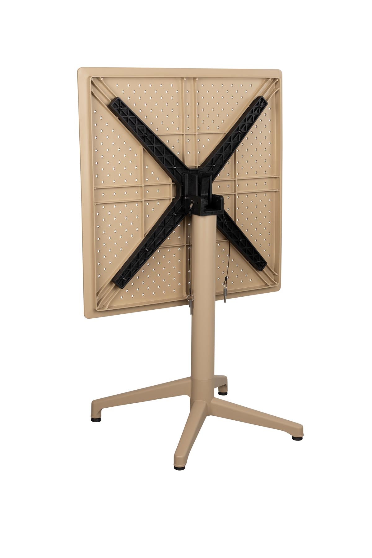 Bistro Tisch George in Beige präsentiert im Onlineshop von KAQTU Design AG. Gartentisch ist von White Label Living