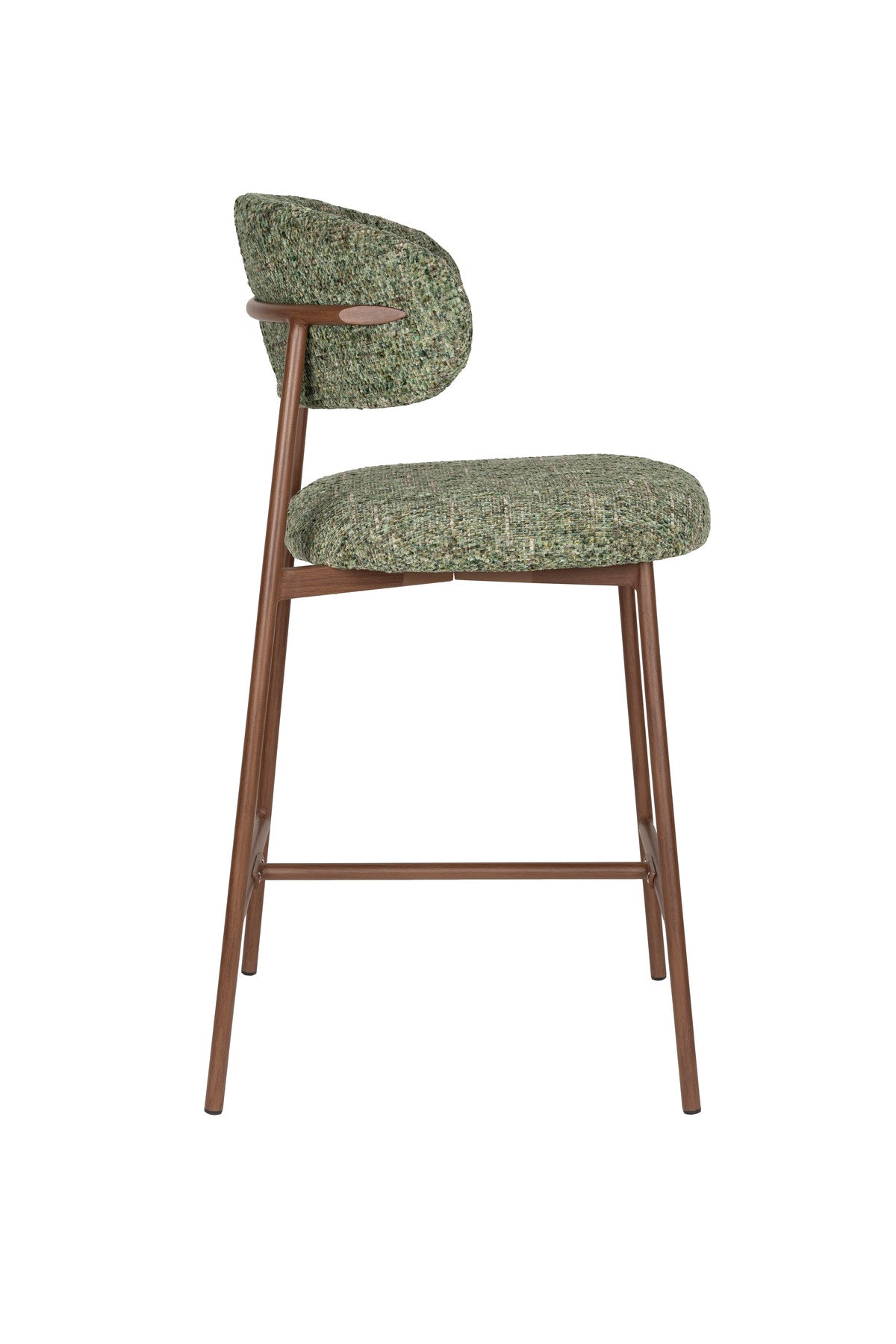 Barhocker Claes in Grün präsentiert im Onlineshop von KAQTU Design AG. Barstuhl ist von White Label Living