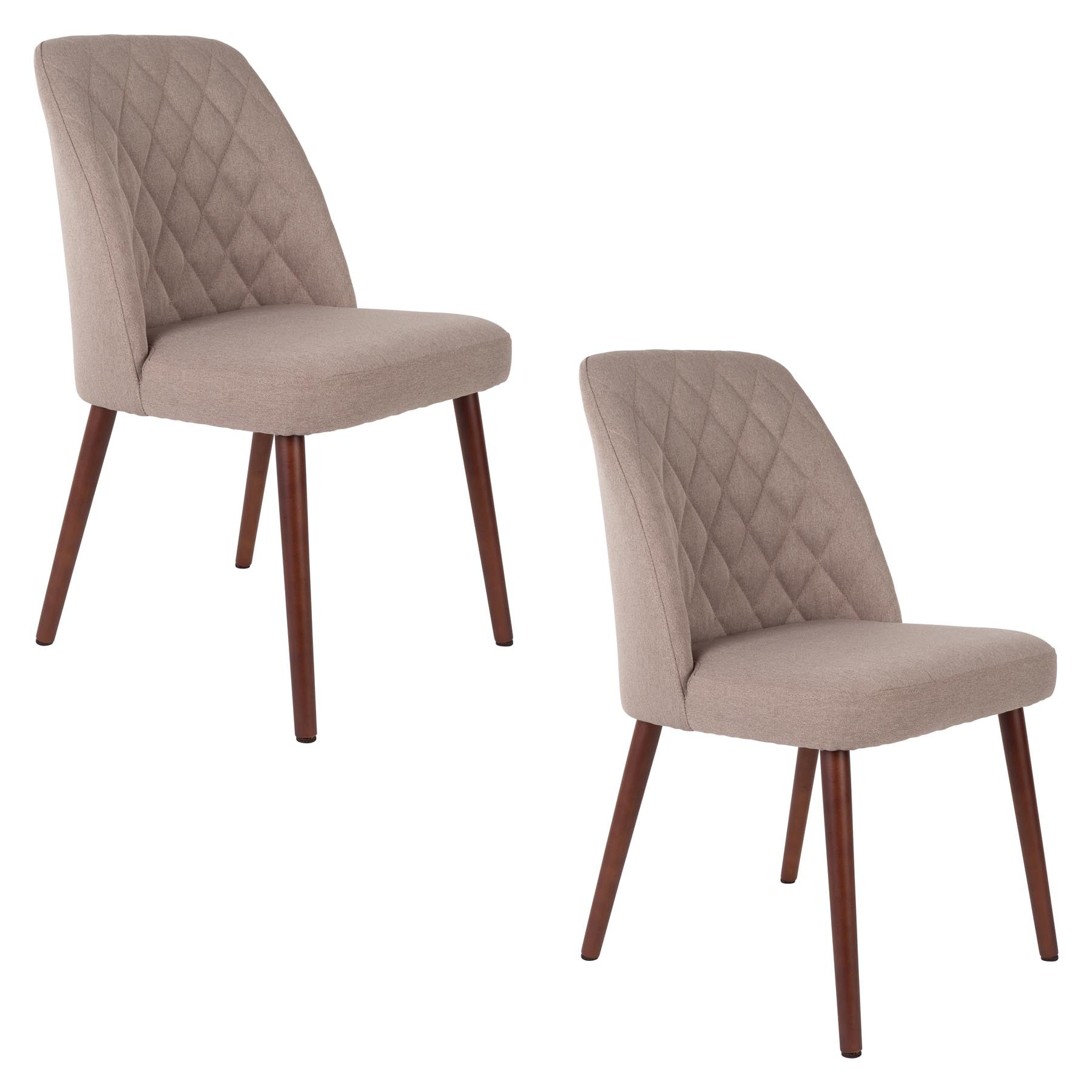 Stuhl CONWAY in Beige präsentiert im Onlineshop von KAQTU Design AG. Stuhl ist von White Label Living