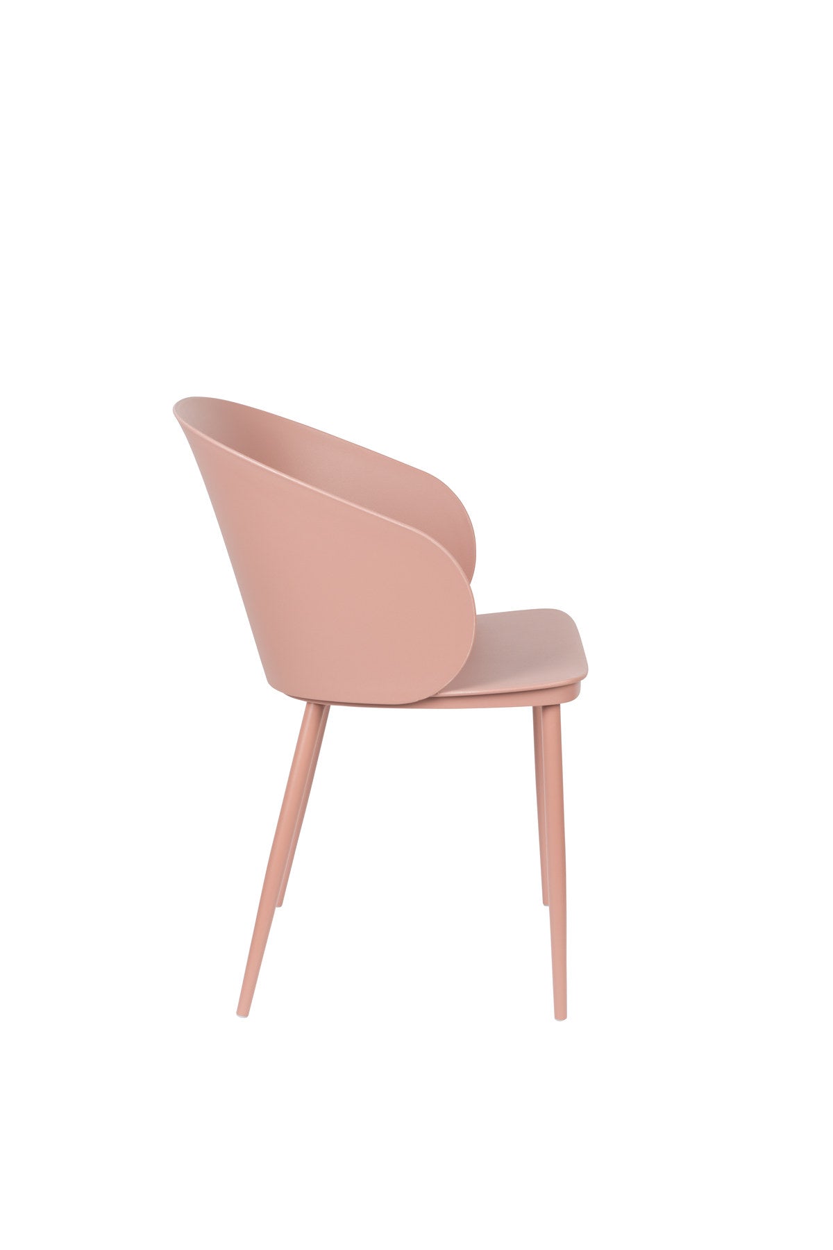 Stuhl GIGI in Rosa präsentiert im Onlineshop von KAQTU Design AG. Stuhl ist von White Label Living