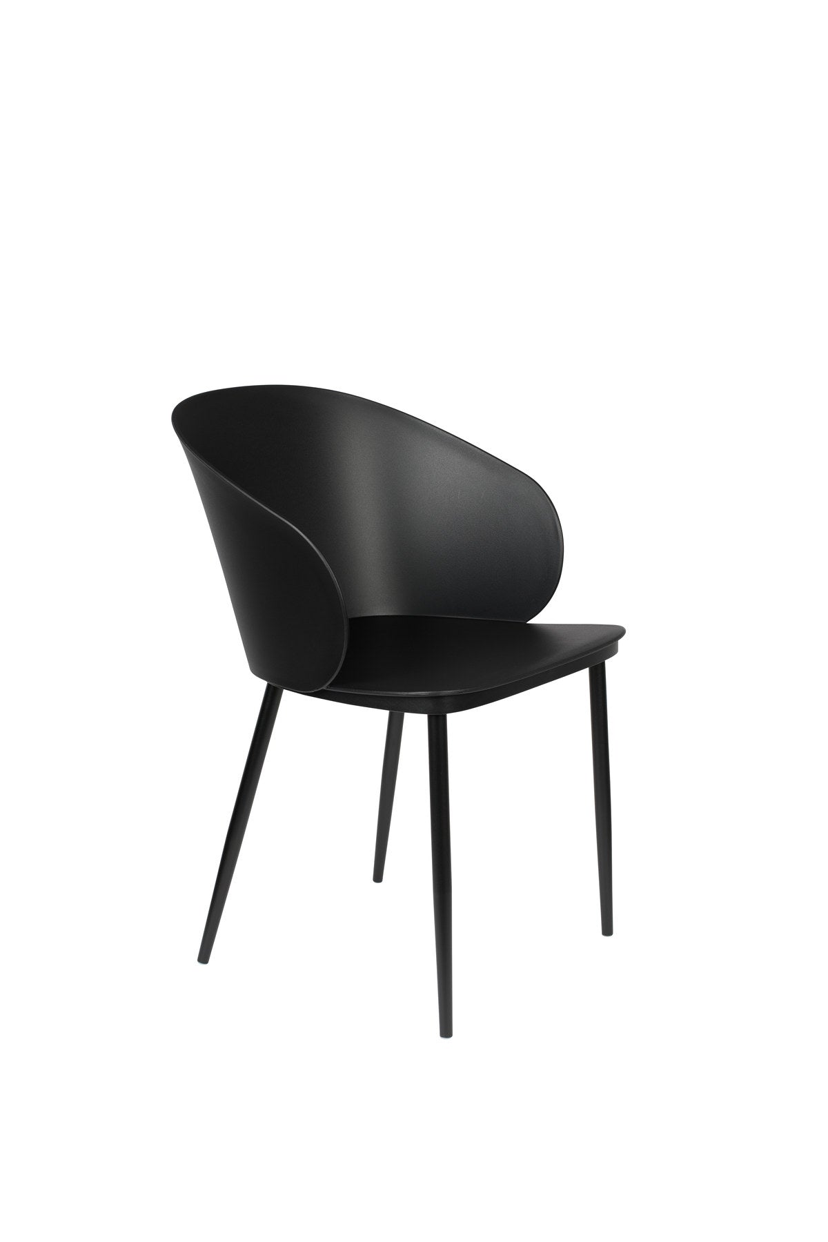 Stuhl GIGI in Schwarz präsentiert im Onlineshop von KAQTU Design AG. Stuhl ist von White Label Living