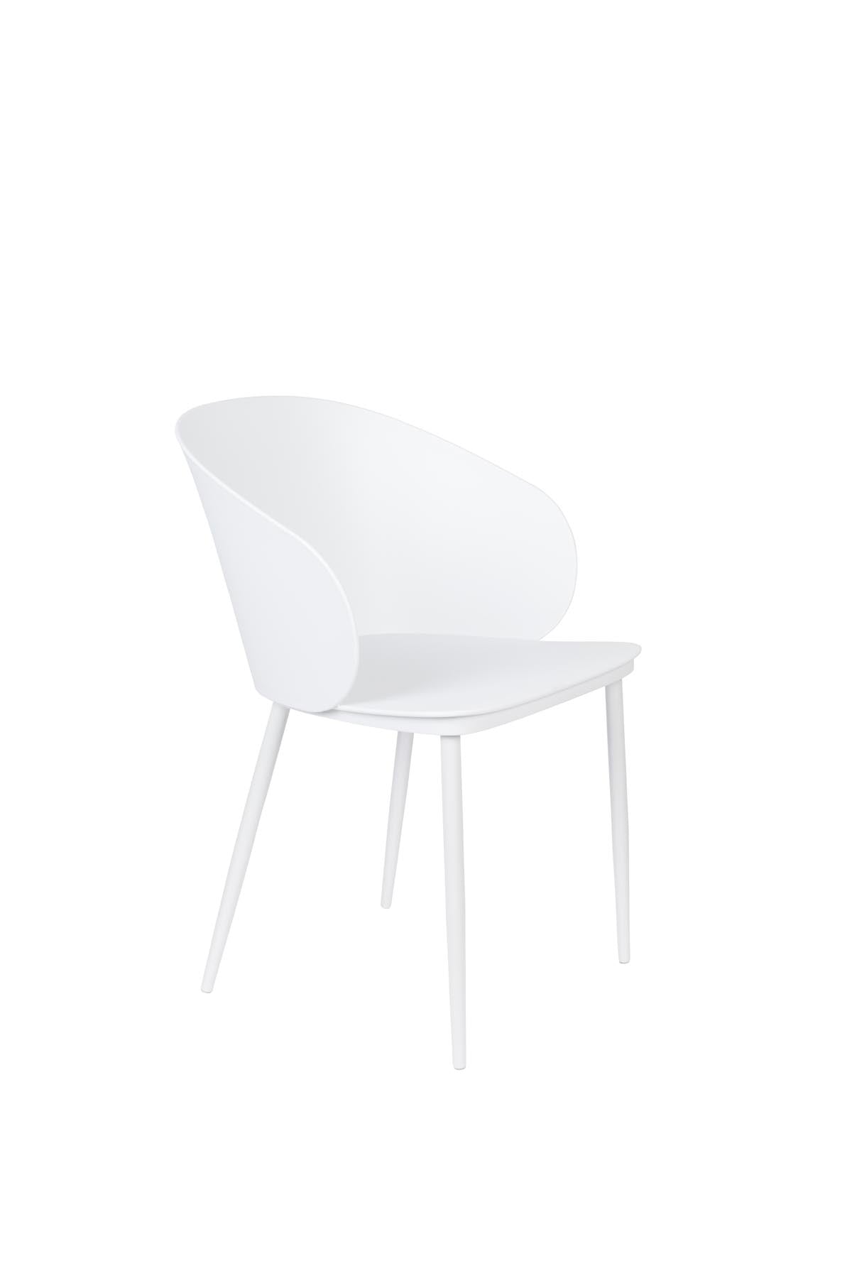 Stuhl GIGI in Weiss präsentiert im Onlineshop von KAQTU Design AG. Stuhl ist von White Label Living