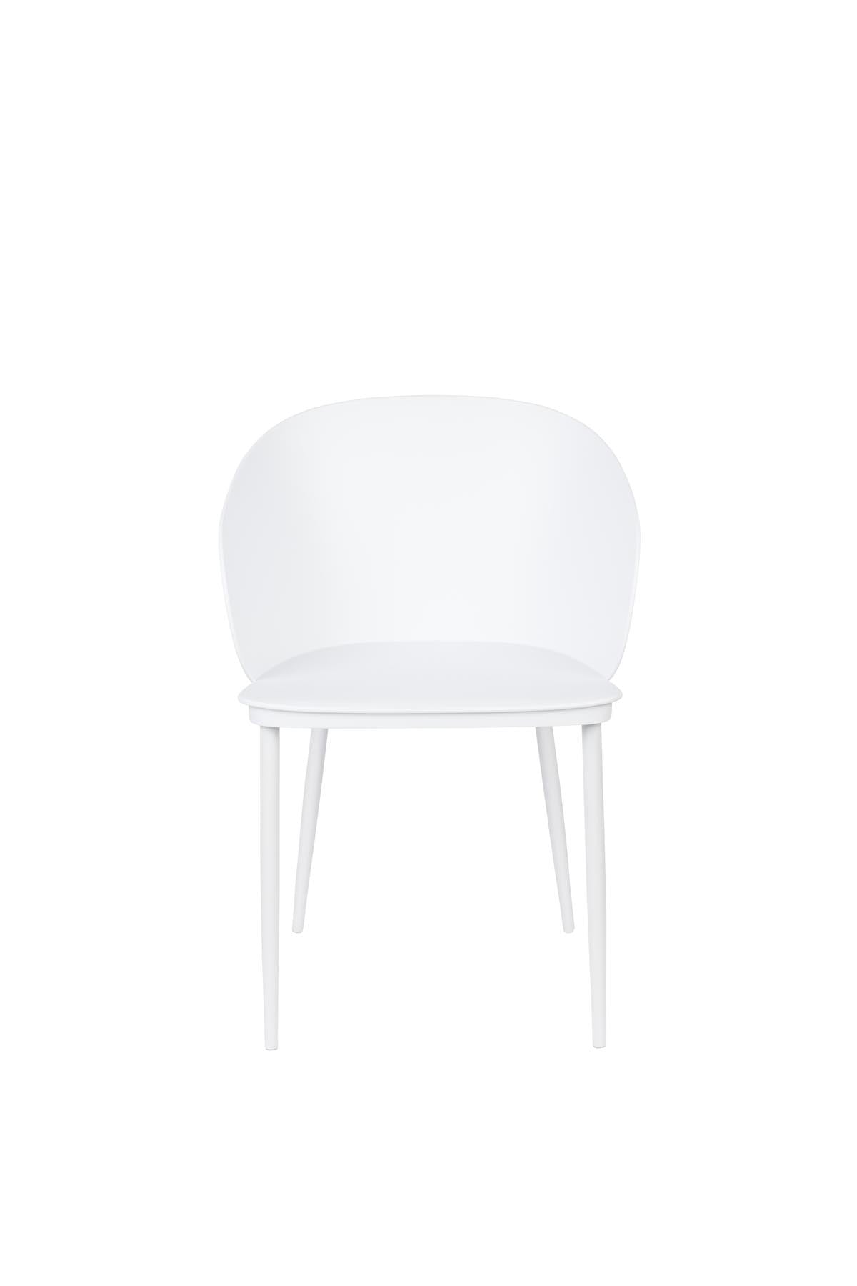 Stuhl GIGI in Weiss präsentiert im Onlineshop von KAQTU Design AG. Stuhl ist von White Label Living